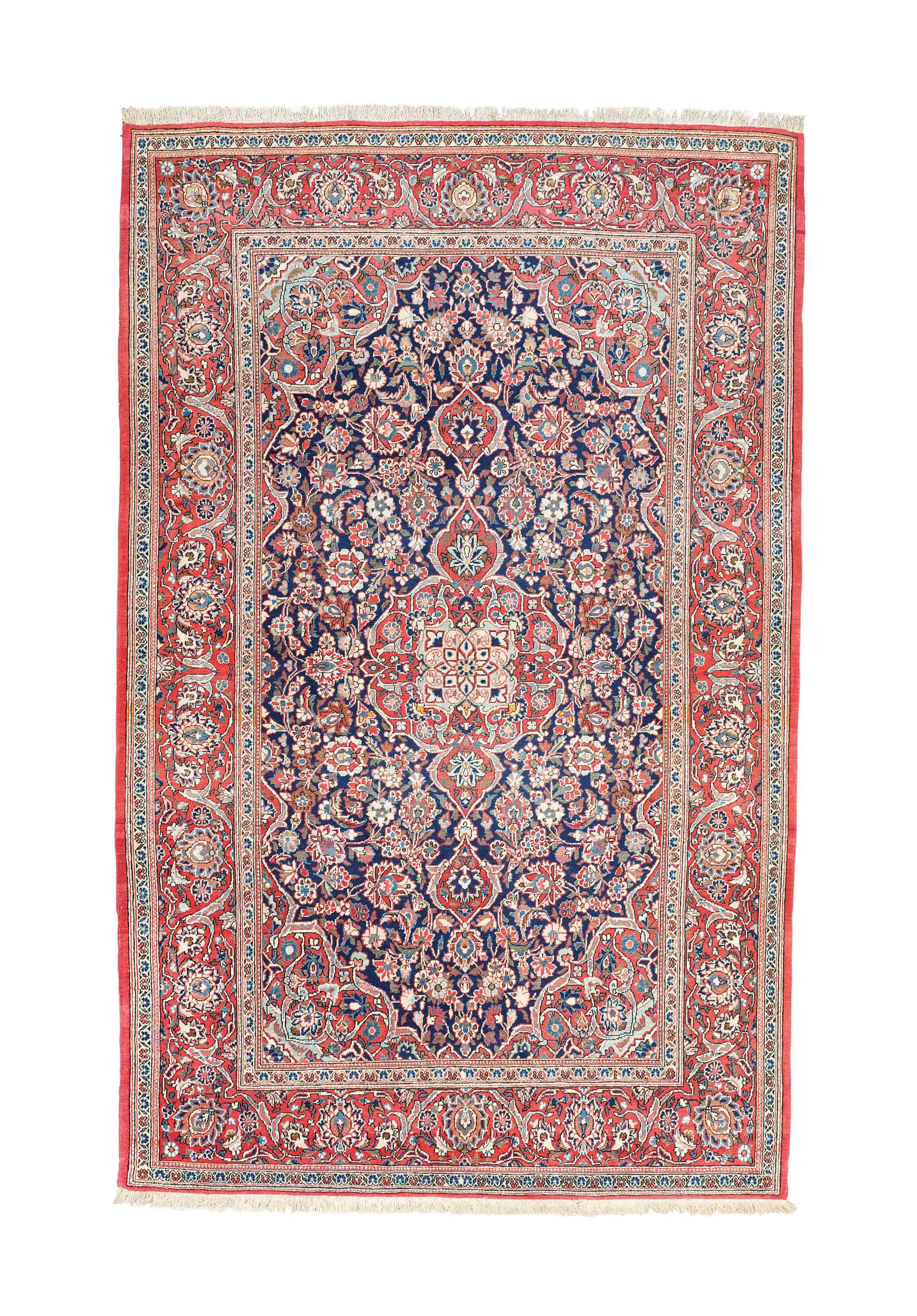 A fine Kashan rug