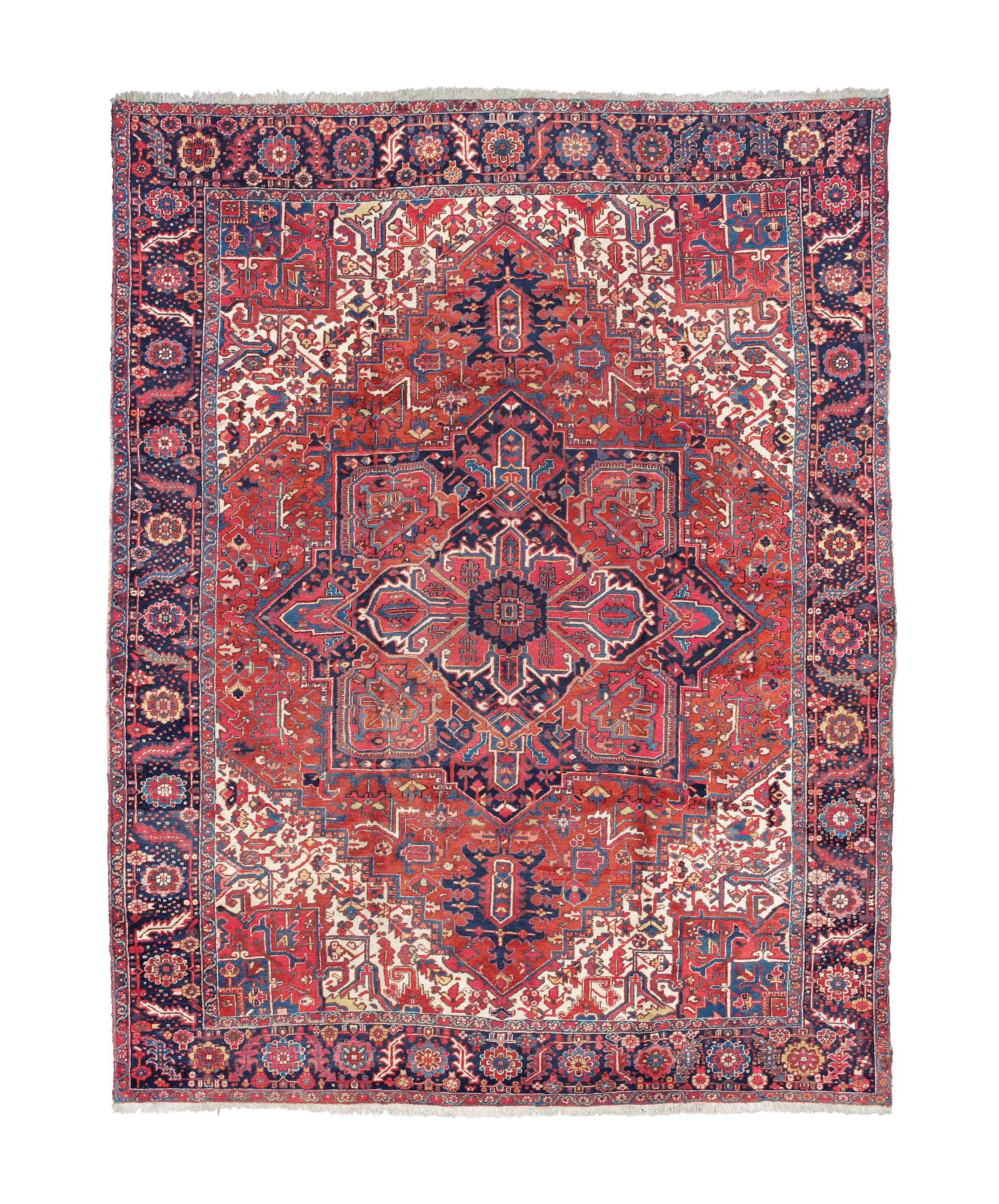 A fine Heriz carpet