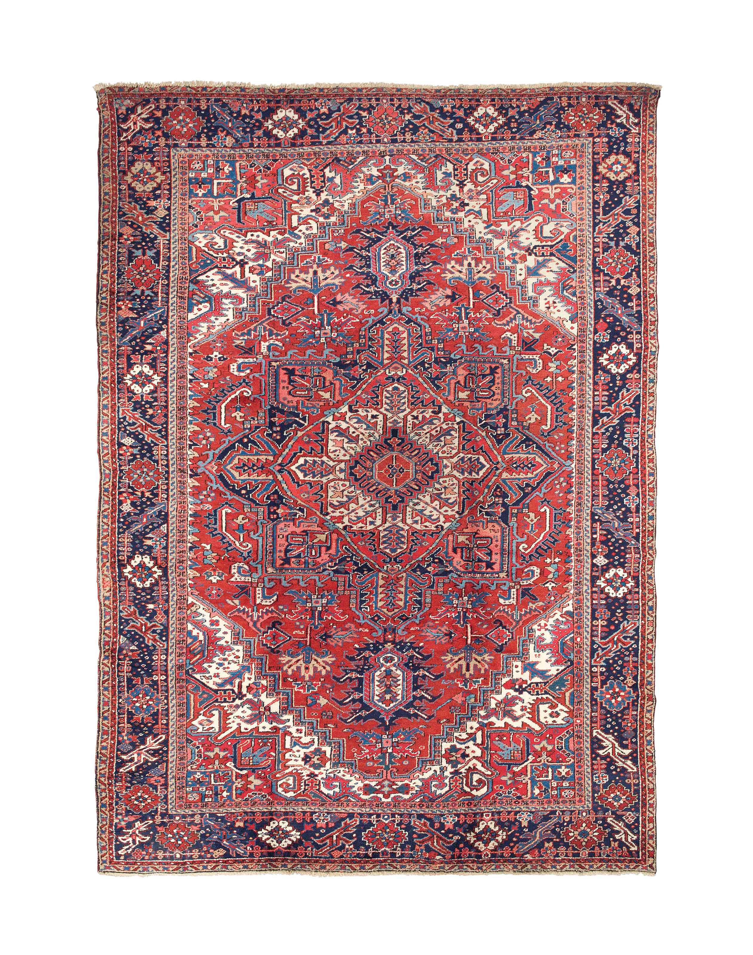 A Heriz carpet