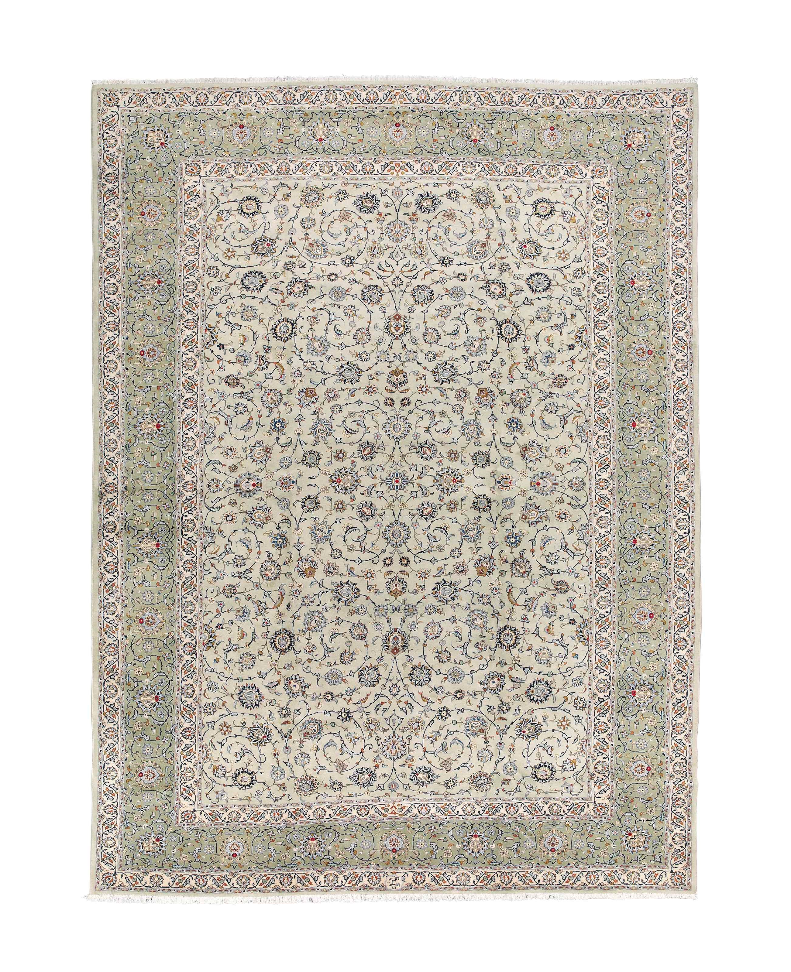 A fine Kashan carpet