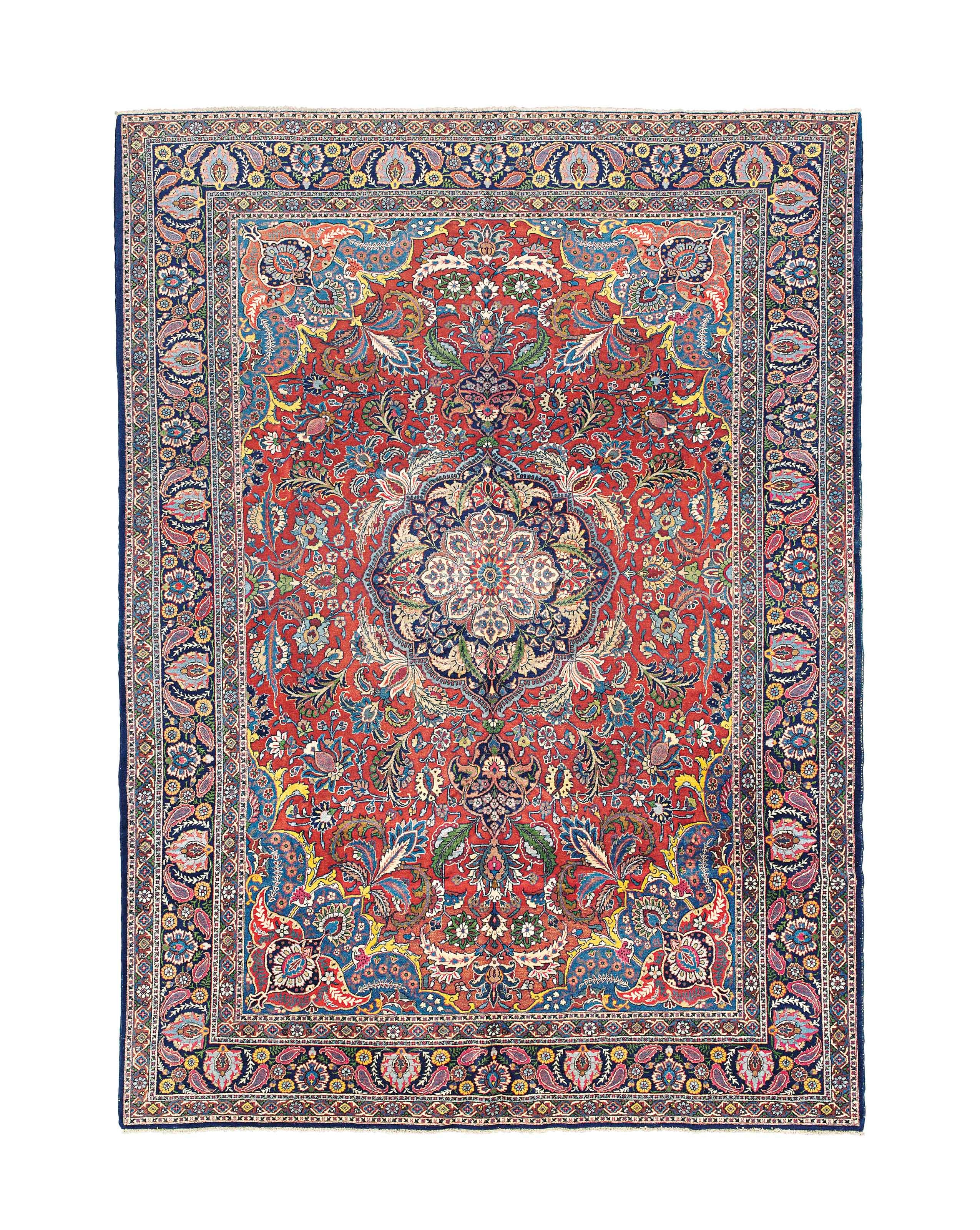 A fine Tabriz carpet