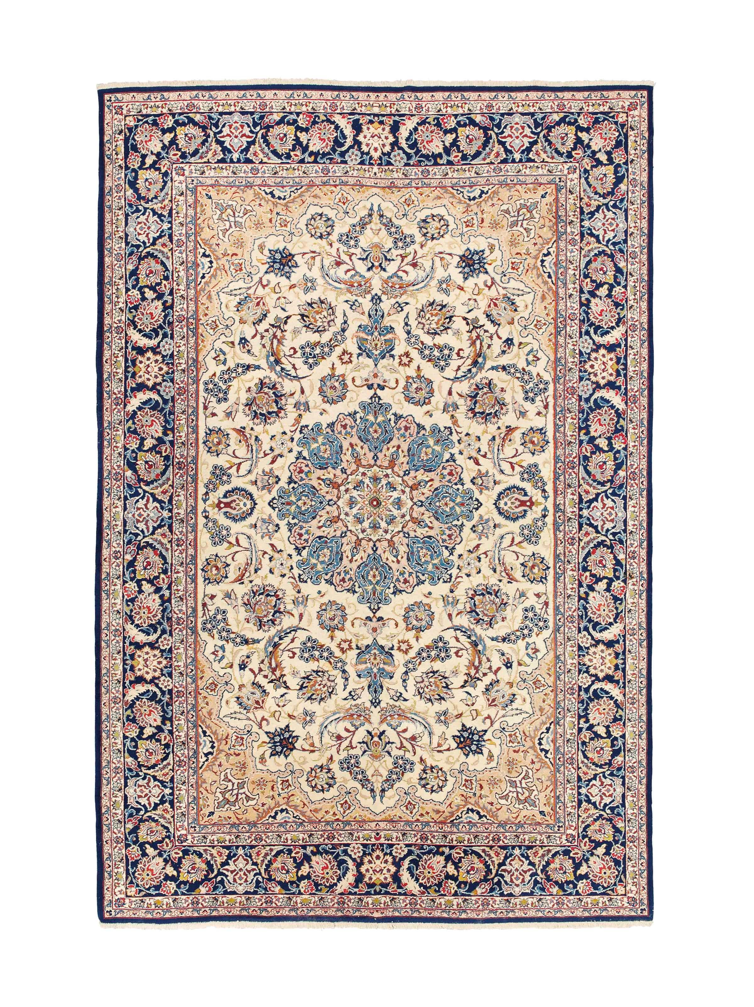 A fine Yezd carpet