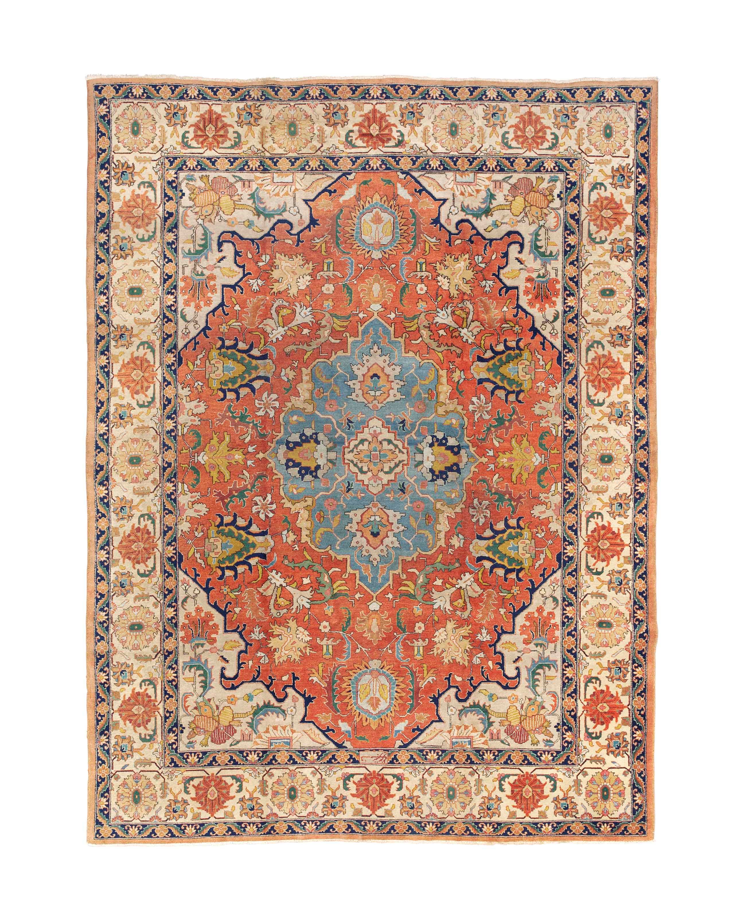 A  Tabriz carpet