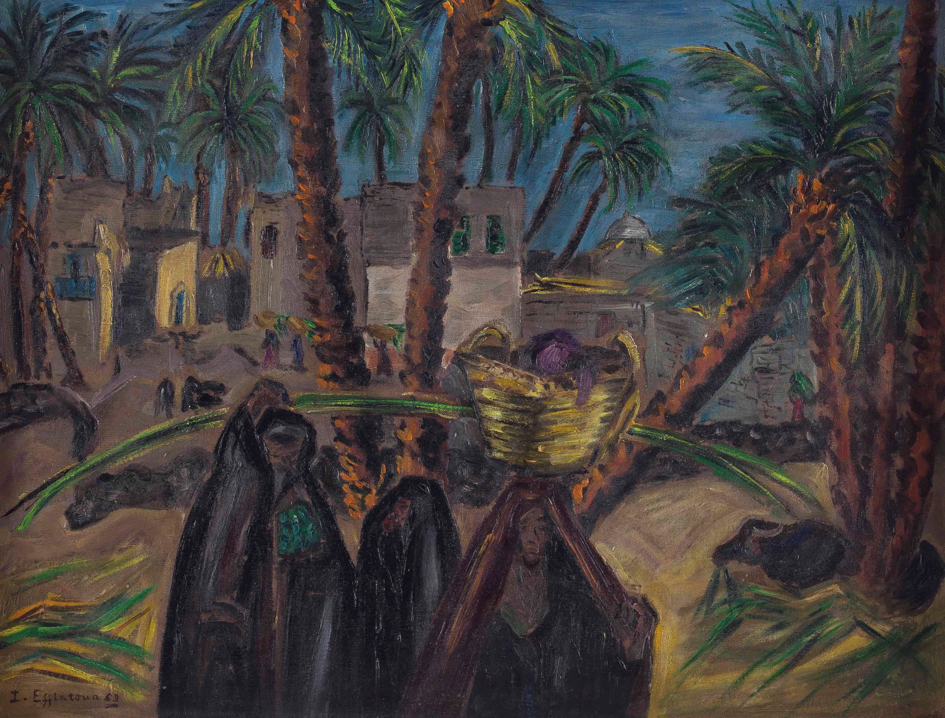 Inji Efflatoun (Egyptian, 1924-1989)