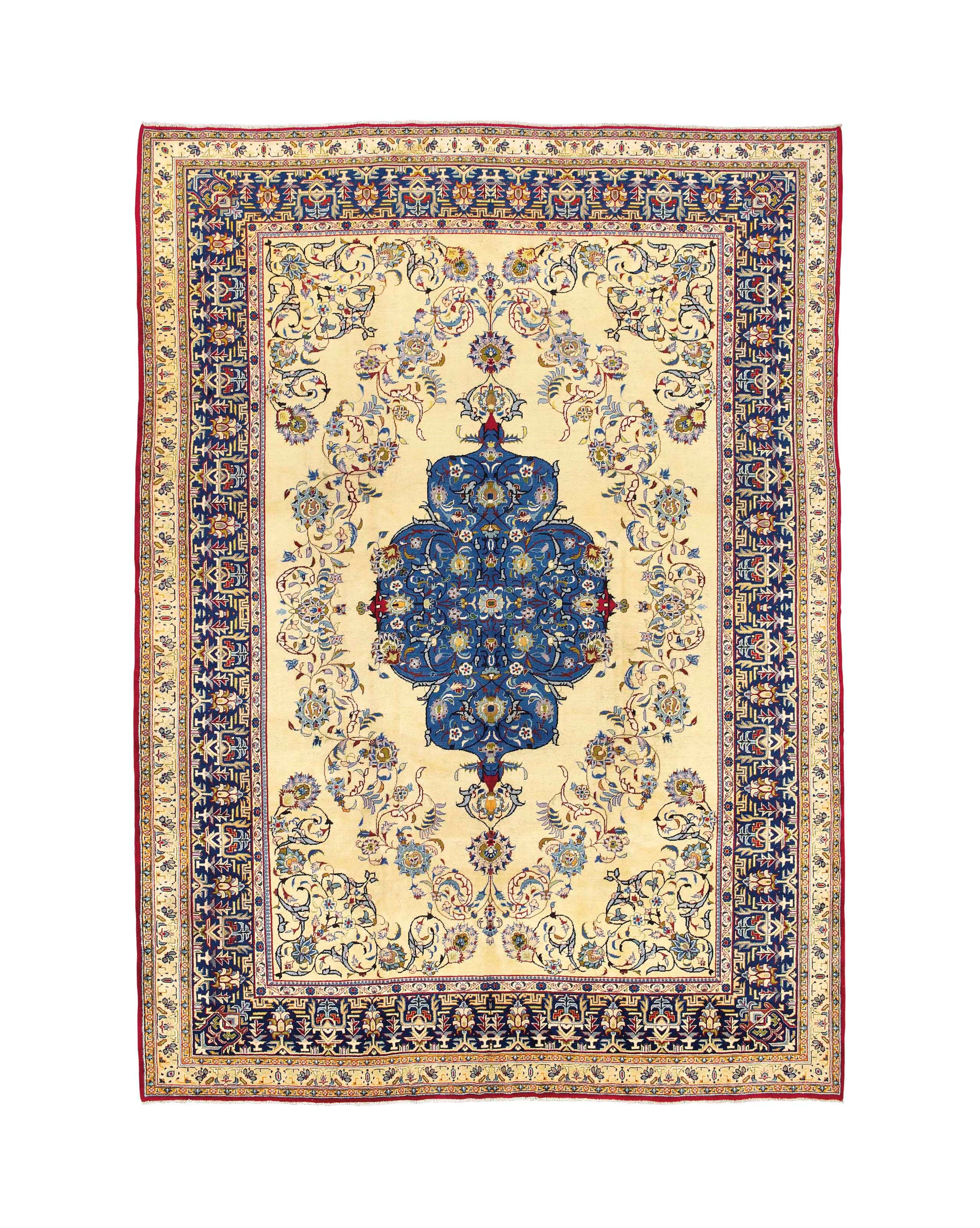 An unusual Isfahan carpet