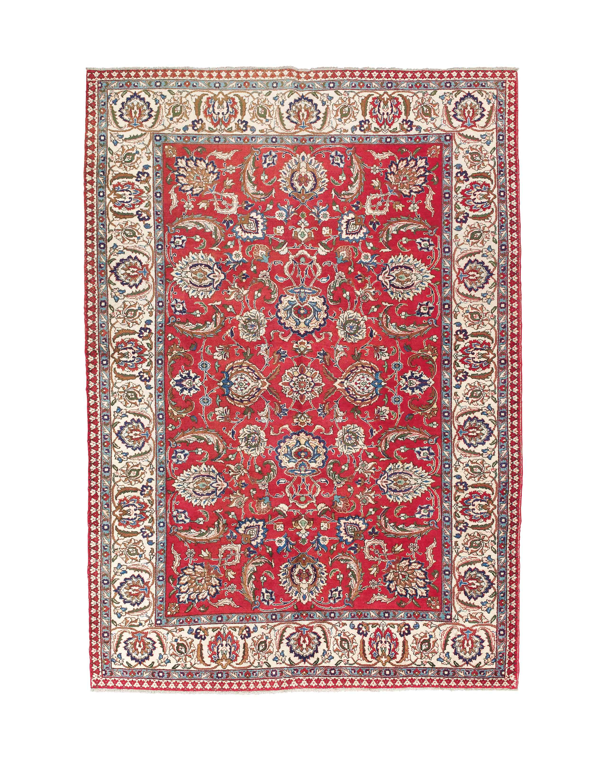A fine Tabriz carpet