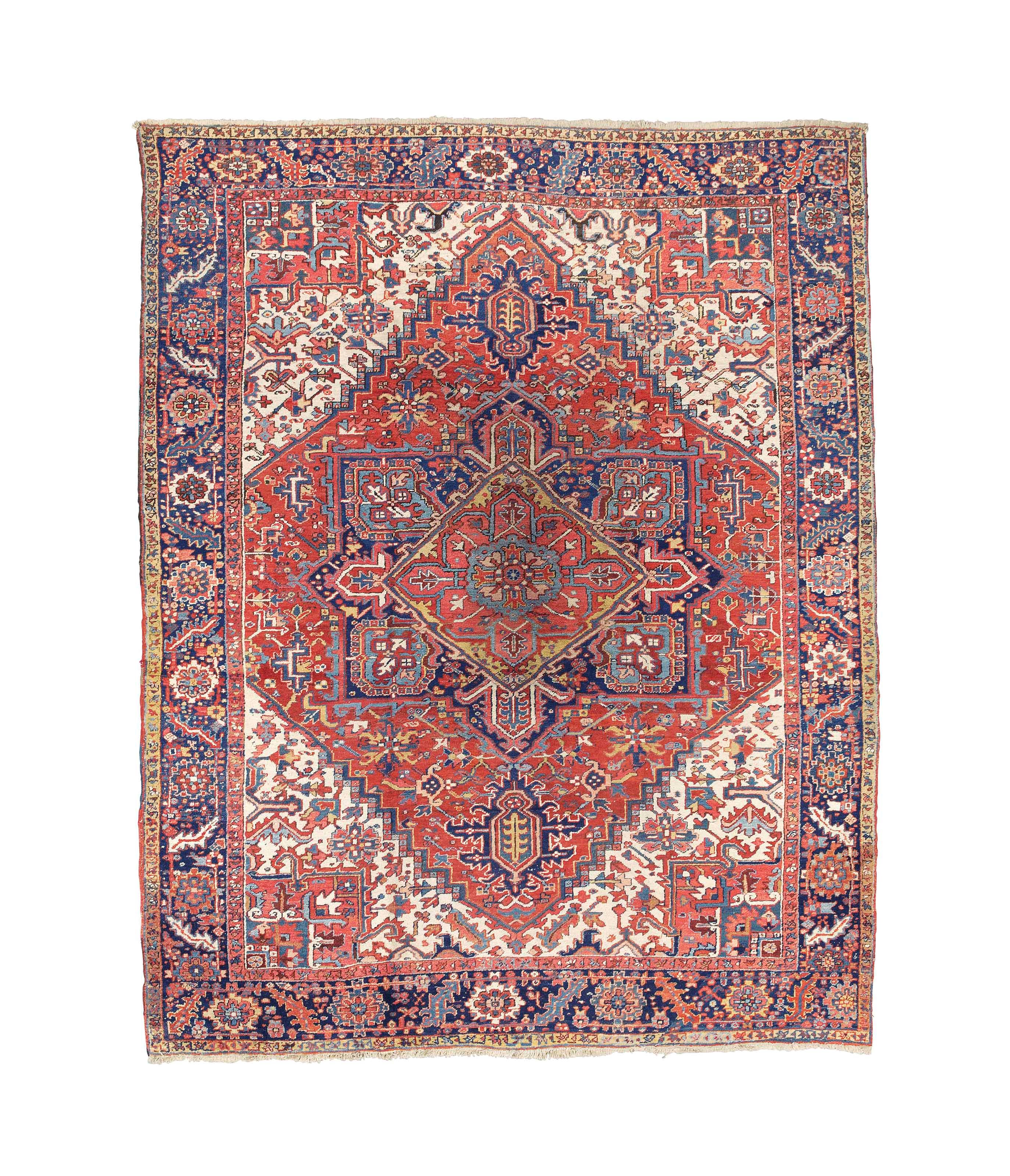 A fine Heriz carpet