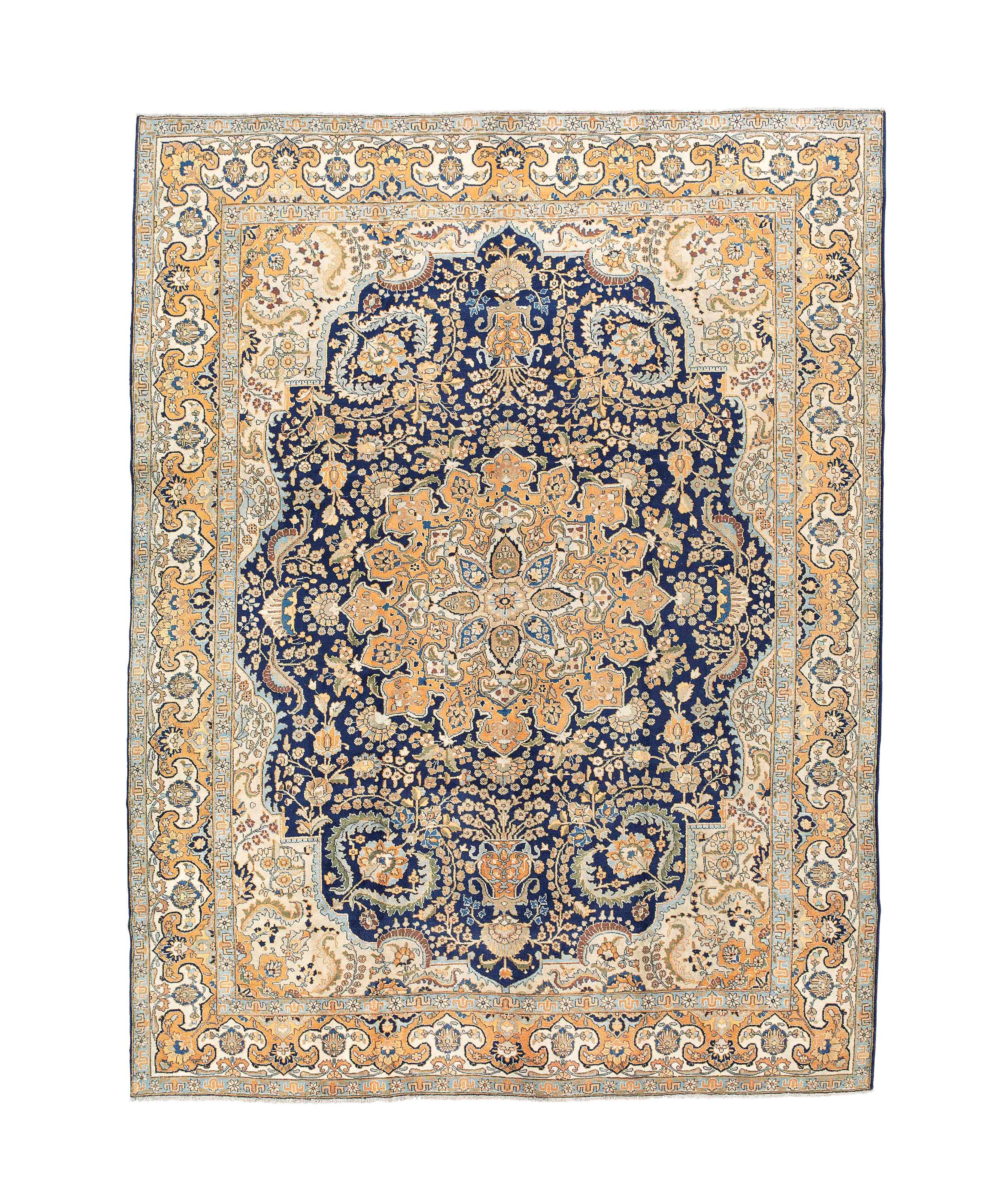 A fine Tabriz carpet