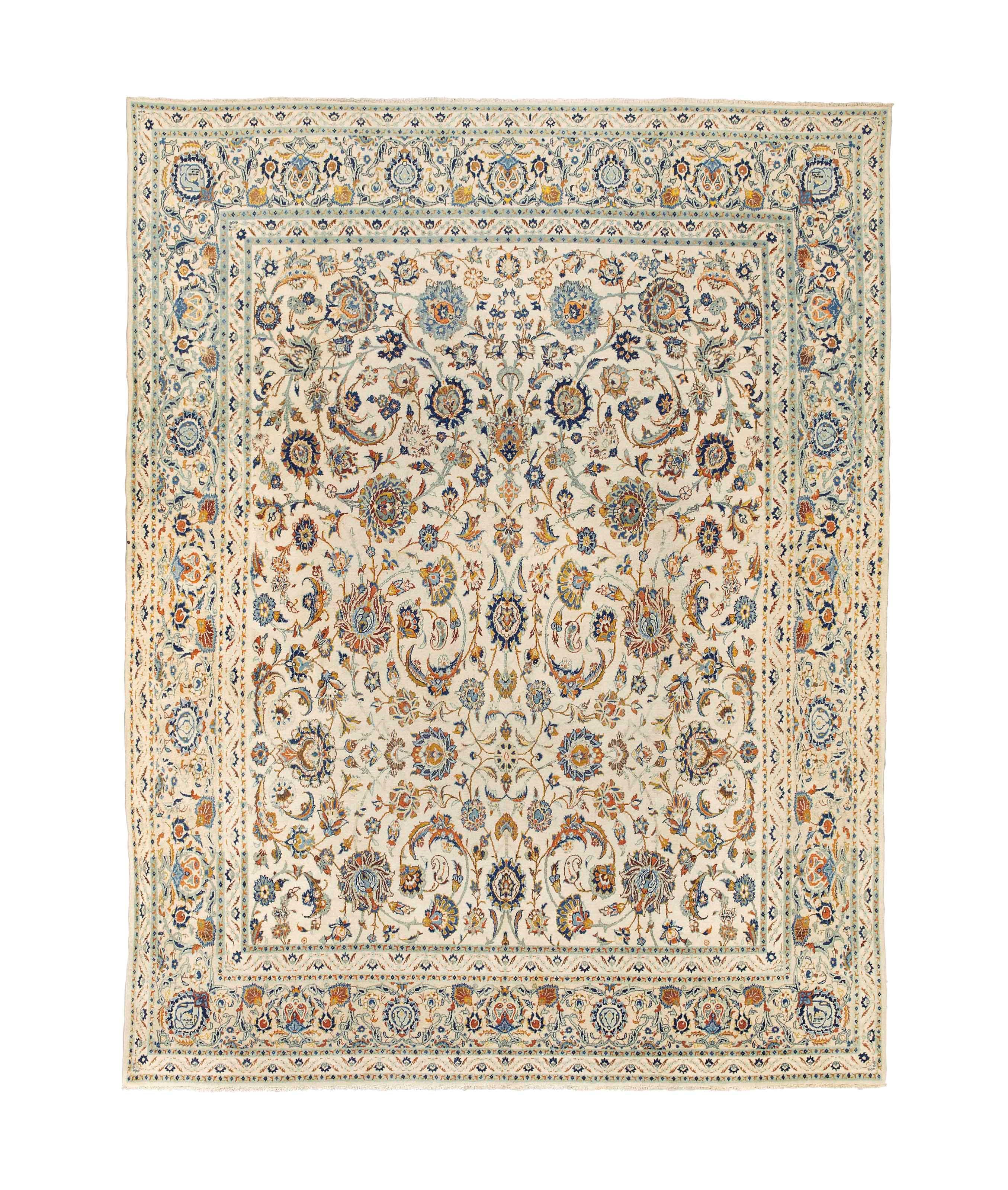 A fine Kashan carpet