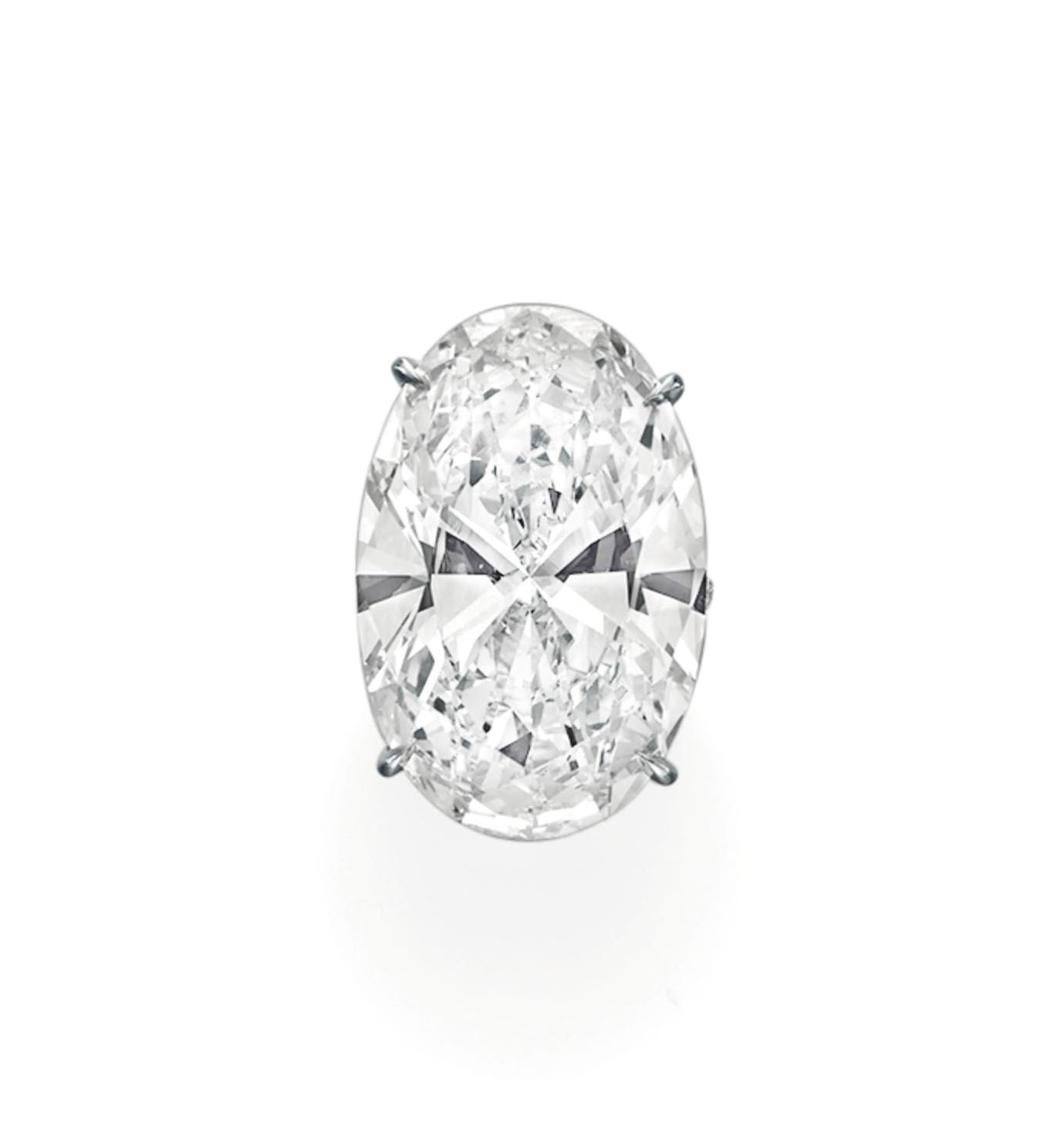 A SPECTACULAR DIAMOND RING