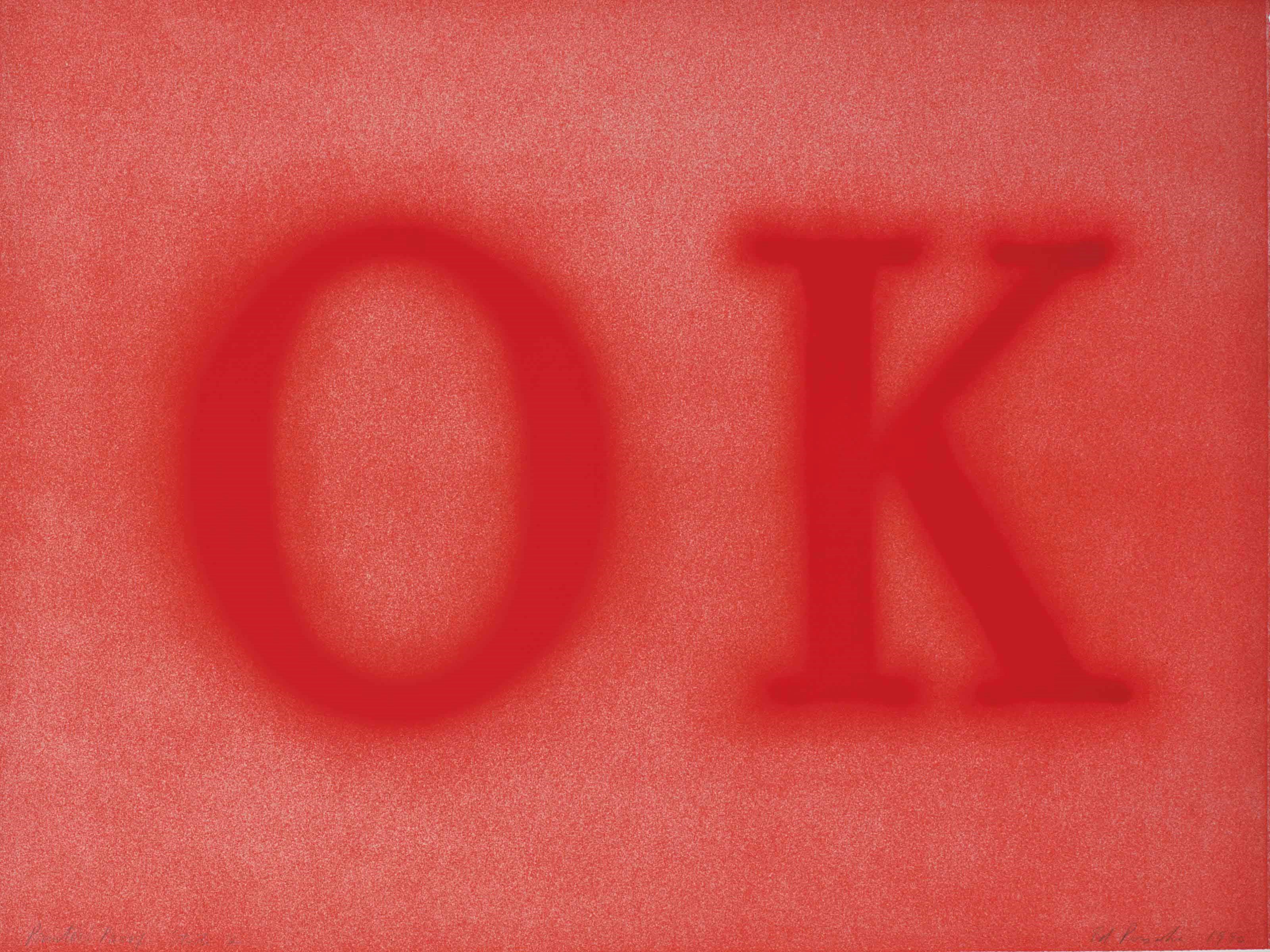 EDWARD RUSCHA (b. 1937)