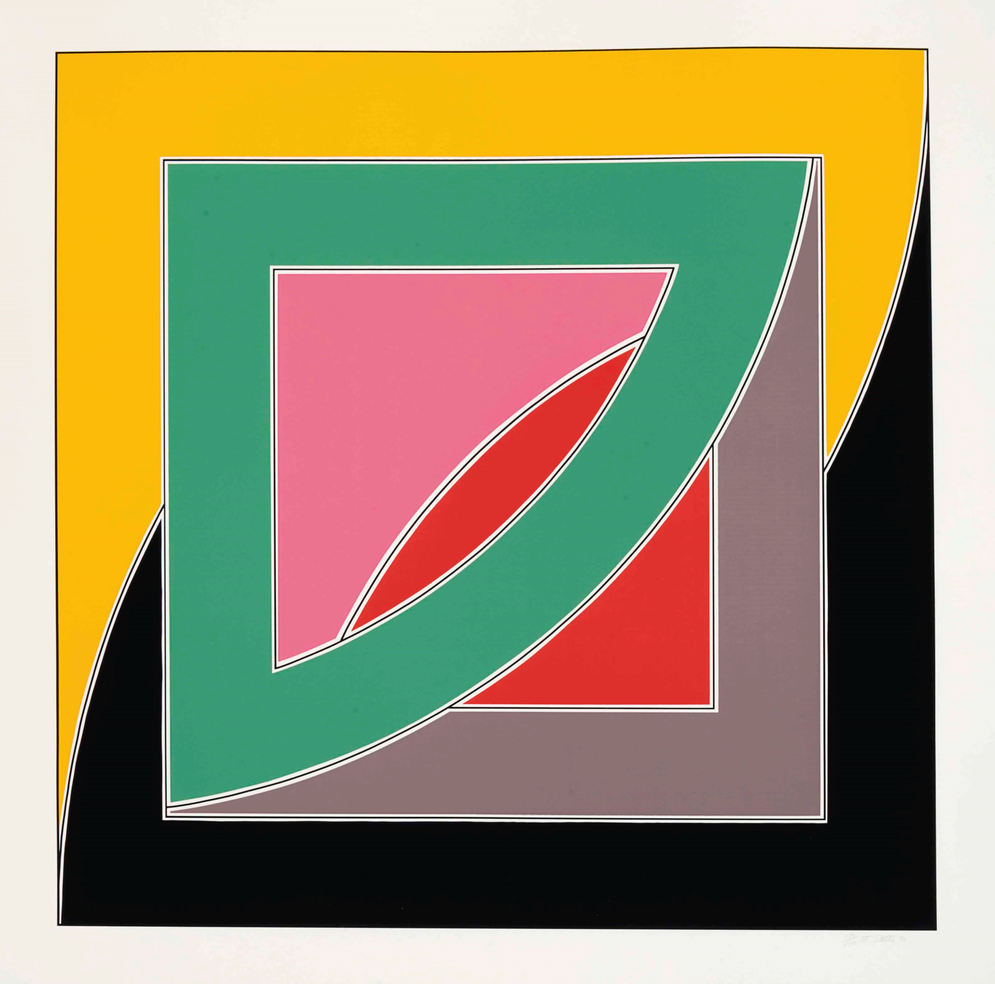 FRANK STELLA (b. 1936)