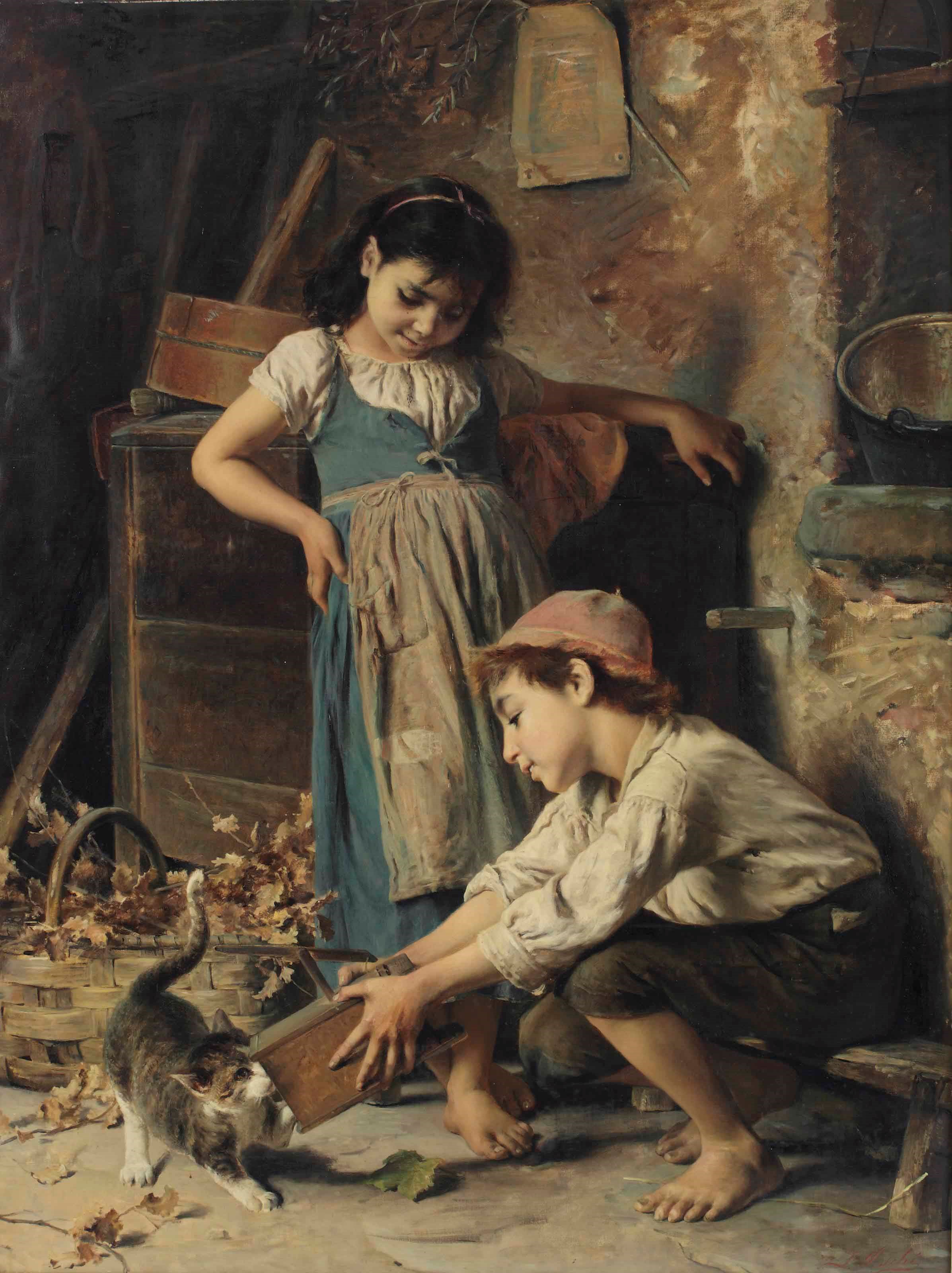 Luigi Bechi (Florence 1830-1919)