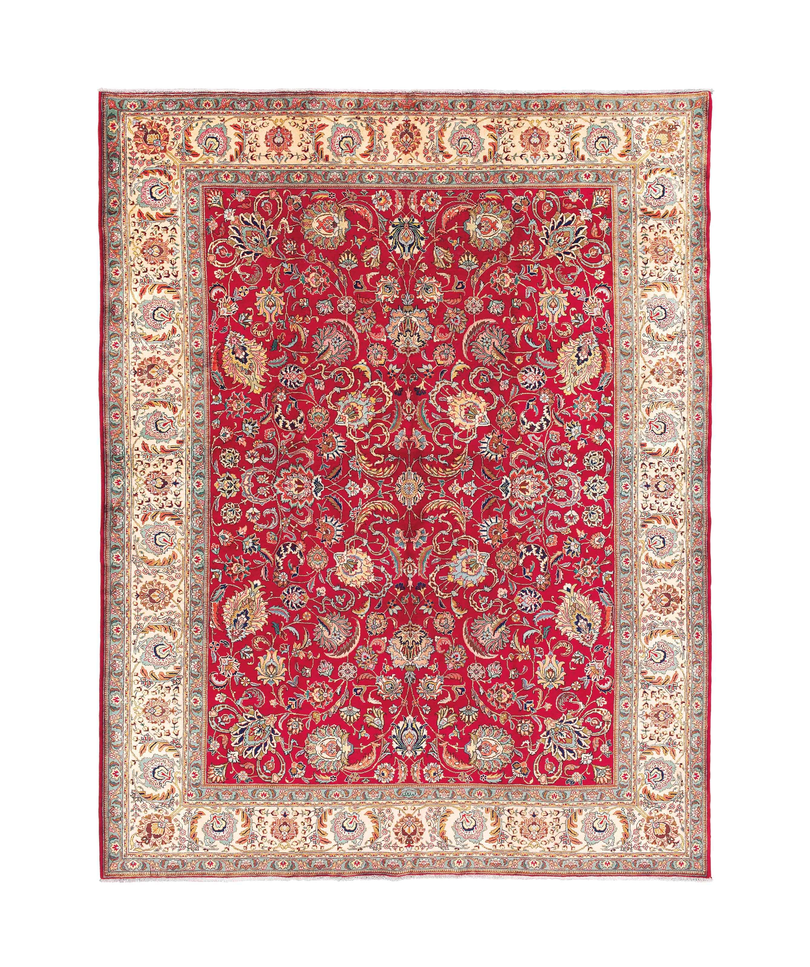 A fine Tabriz carpet