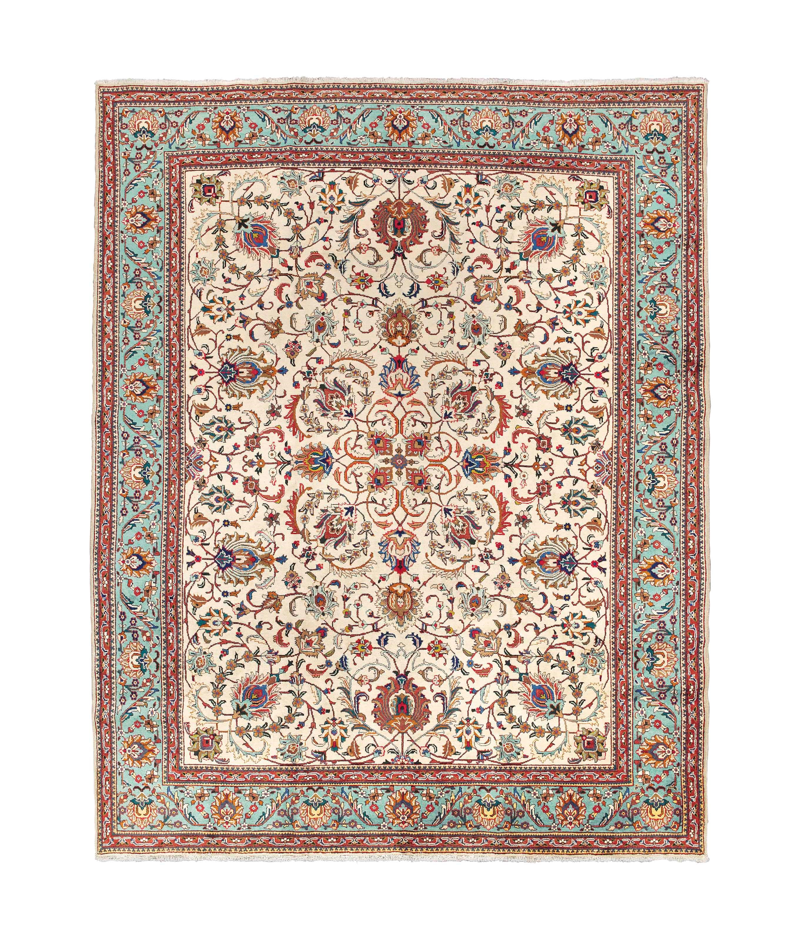 A fine Tabriz carpet