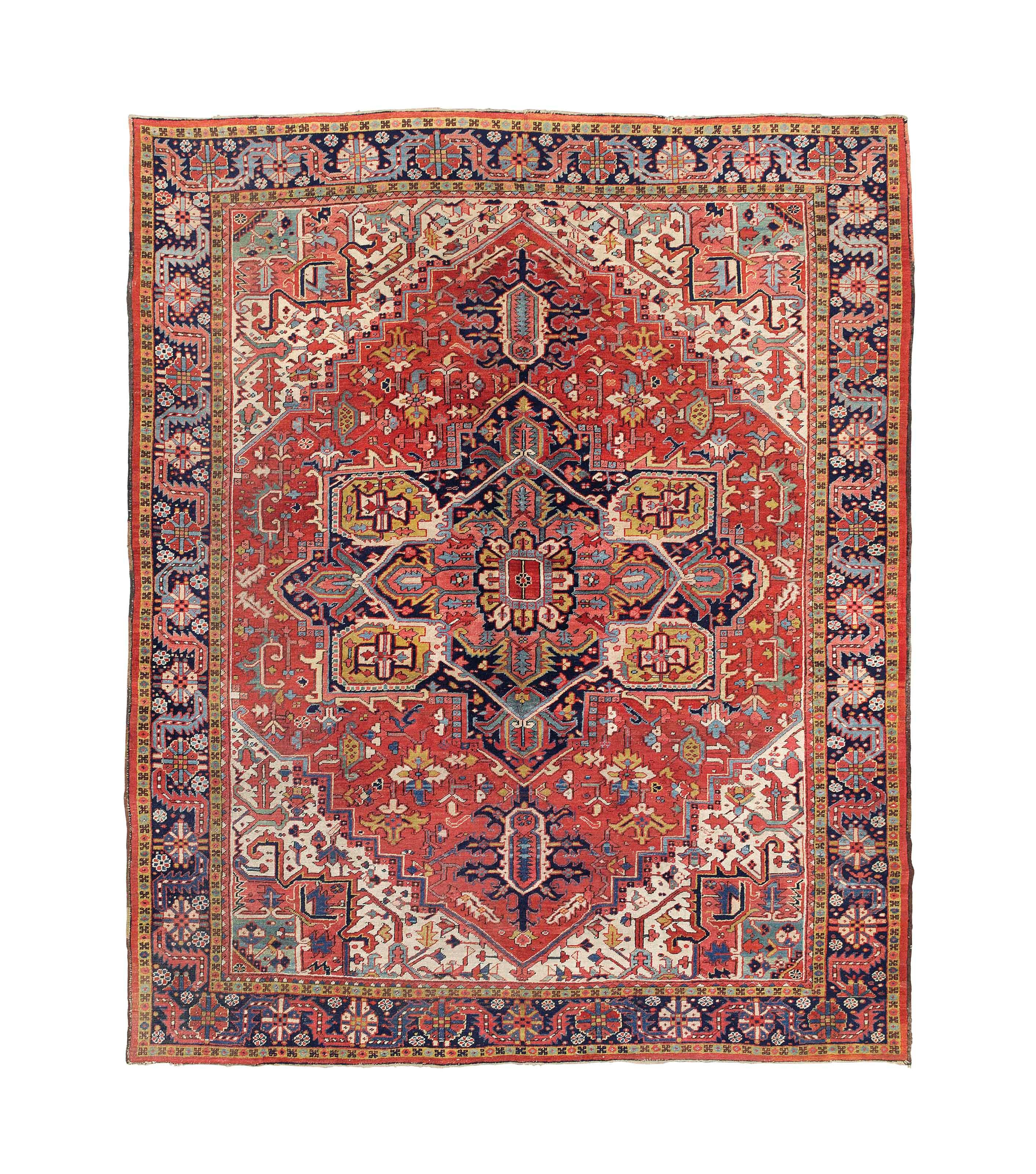 A Heriz carpet