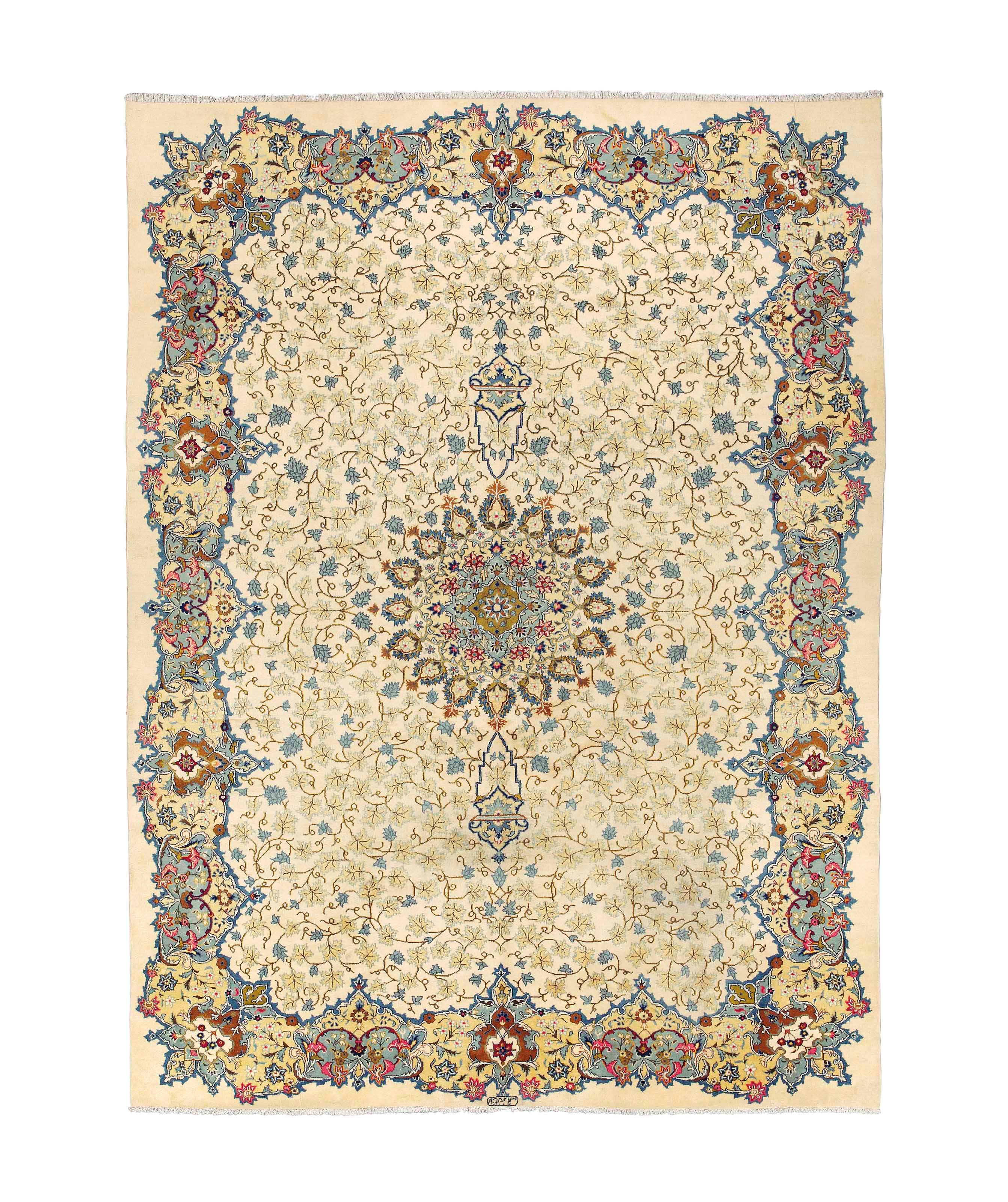 A fine Kashan carpet