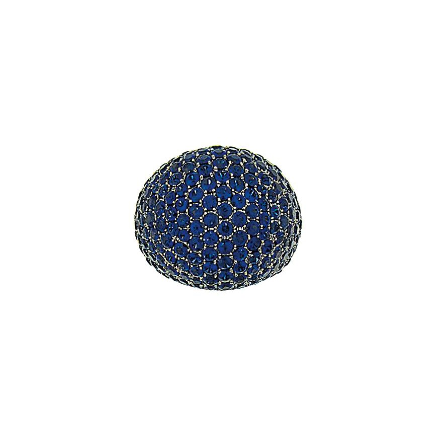 A sapphire ring