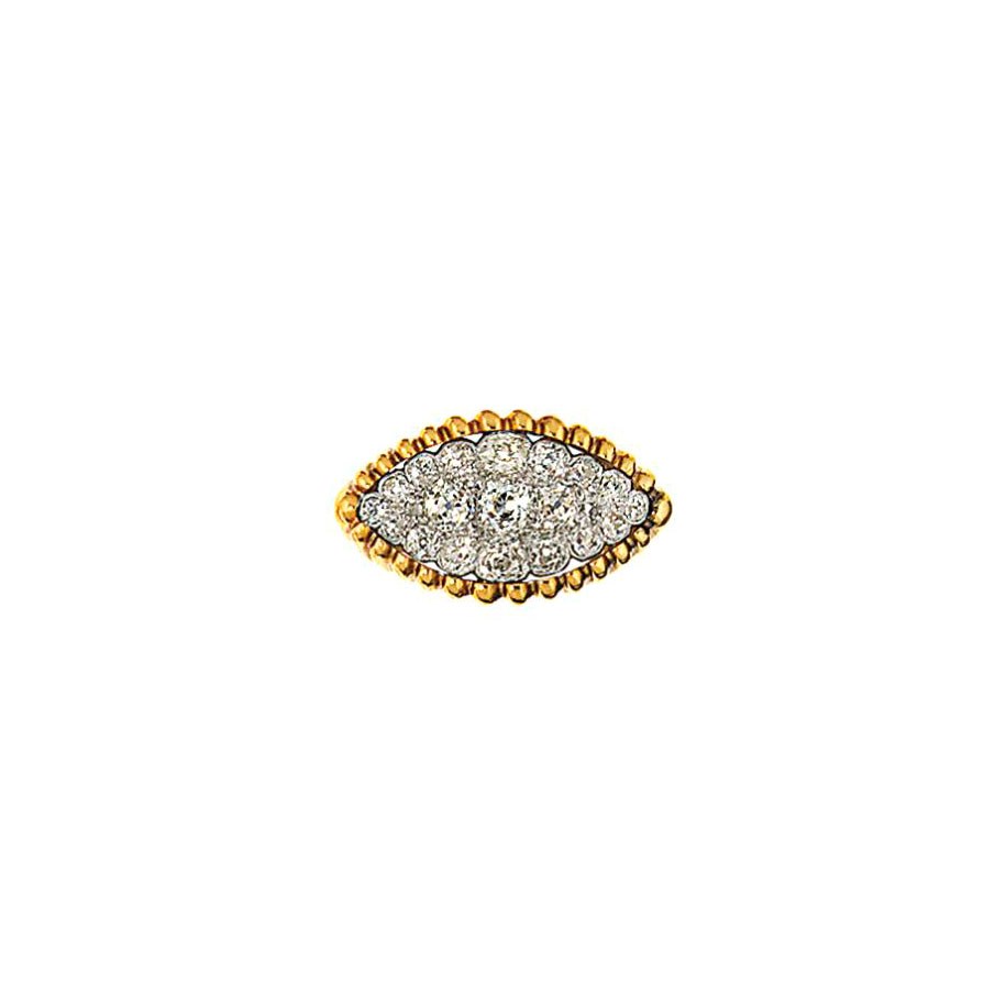A diamond dress ring