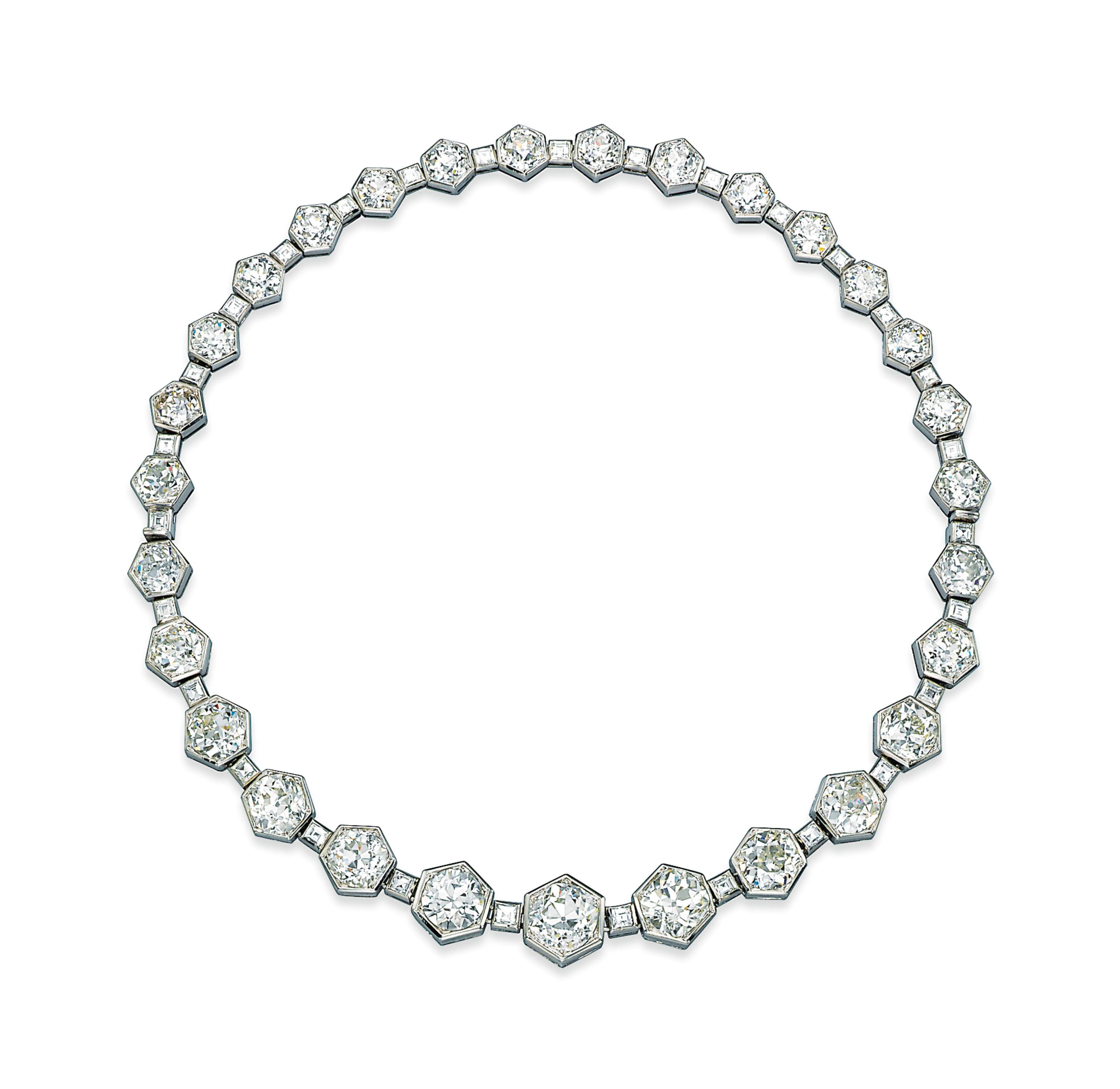 A DIAMOND NECKLACE