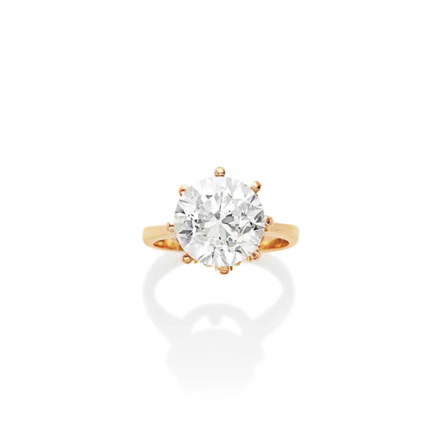 BAGUE SOLITAIRE DIAMANT