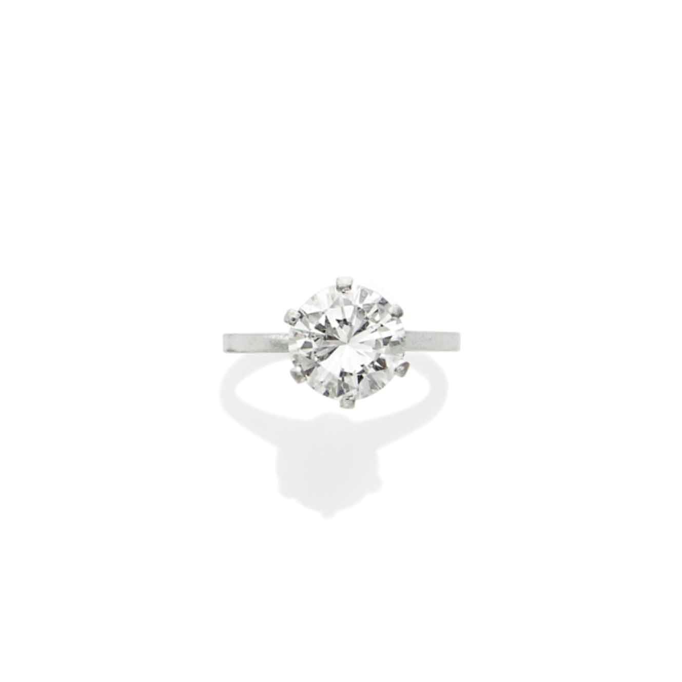 BAGUE SOLITAIRE DIAMANT