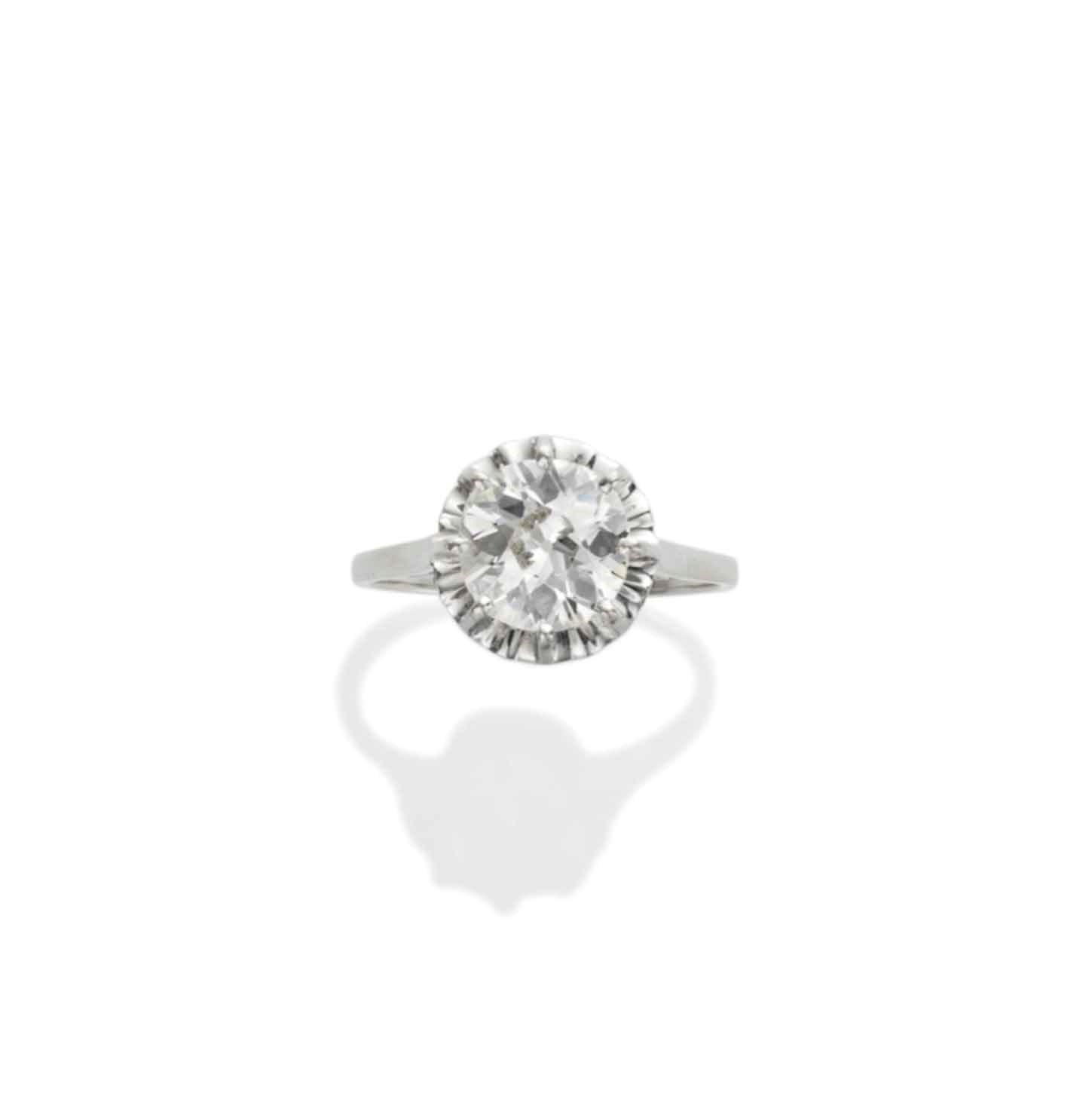BAGUE SOLITAIRE DIAMANT