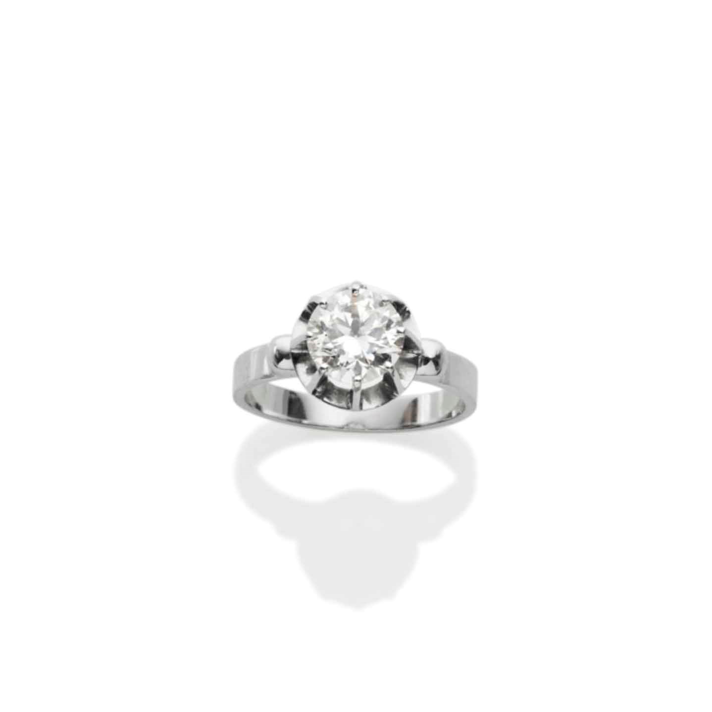 BAGUE SOLITAIRE DIAMANT