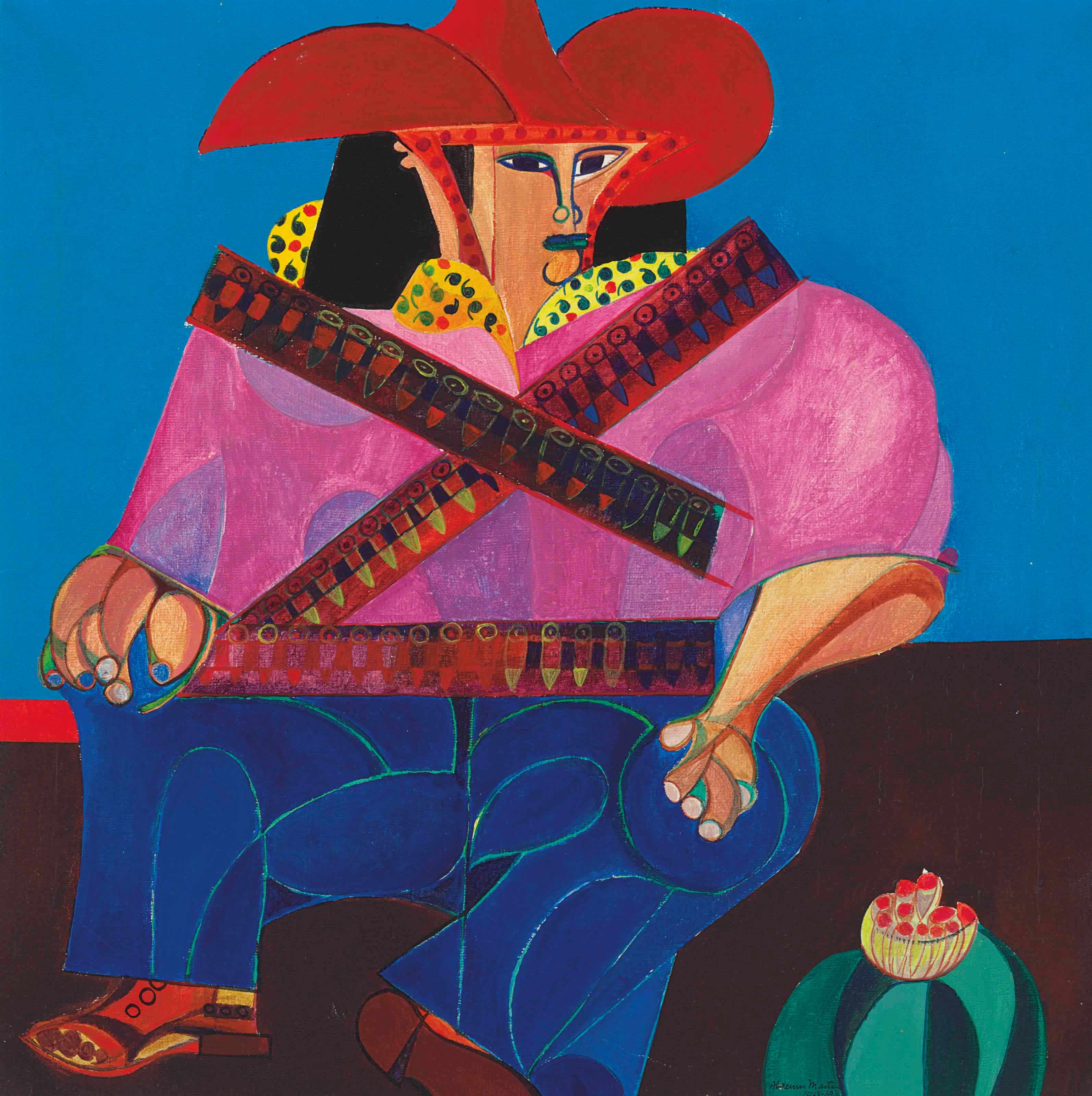 Aldemir Martins (Brazilian 1922-2006)
