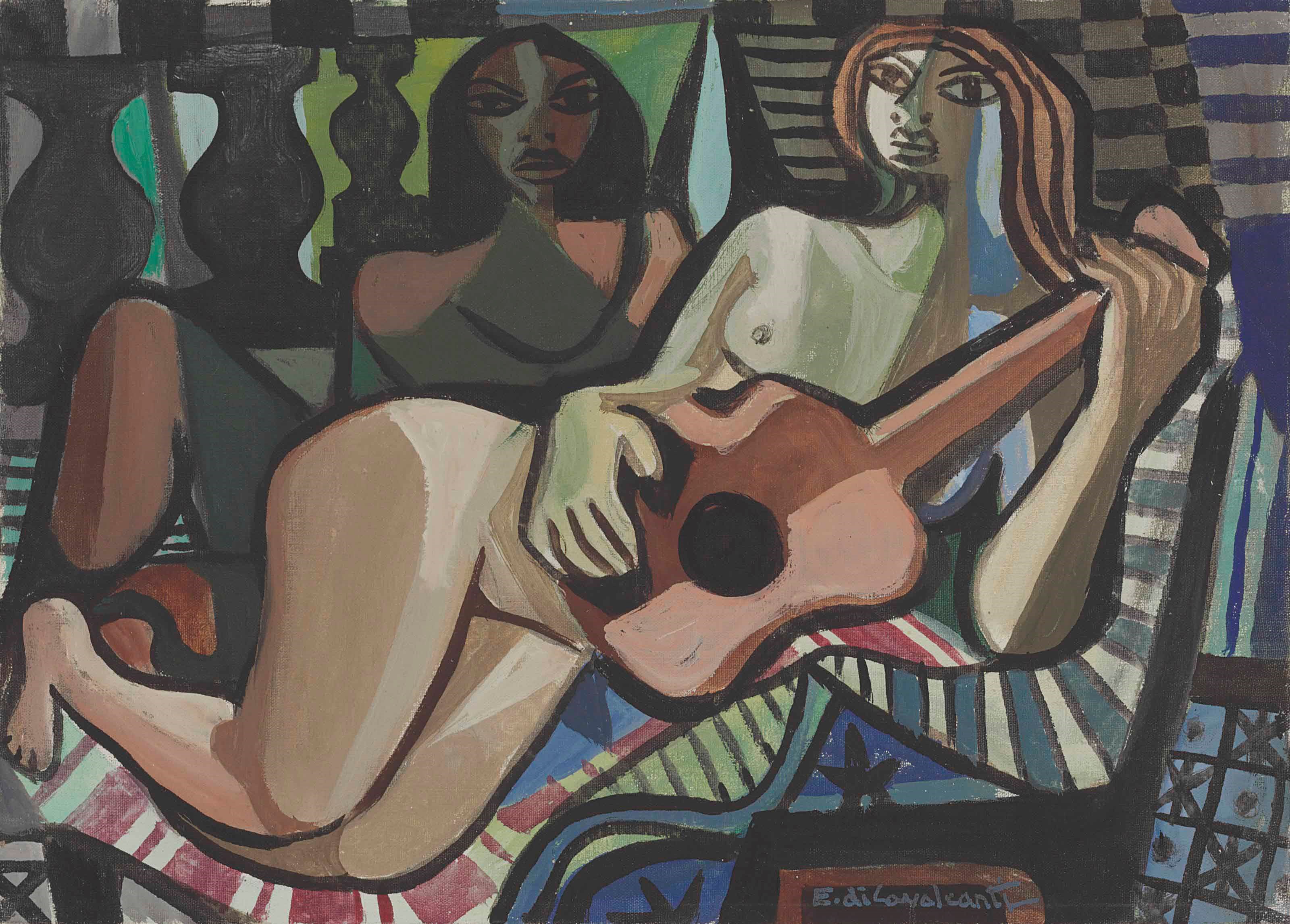 Emiliano Di Cavalcanti (Brazilian 1897-1976)