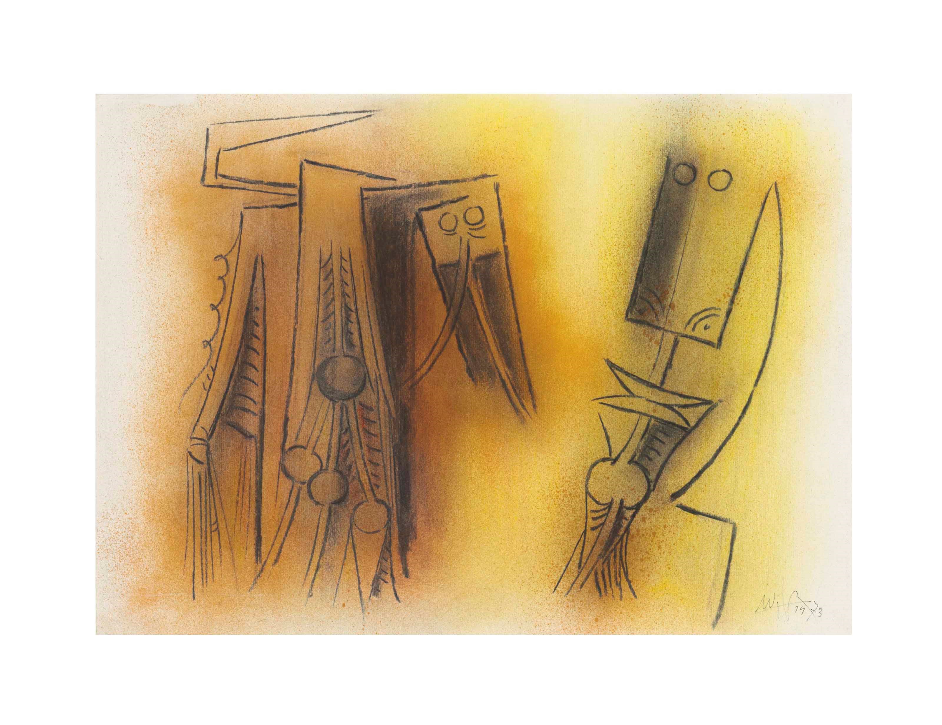 Wifredo Lam (Cuban 1902-1982)