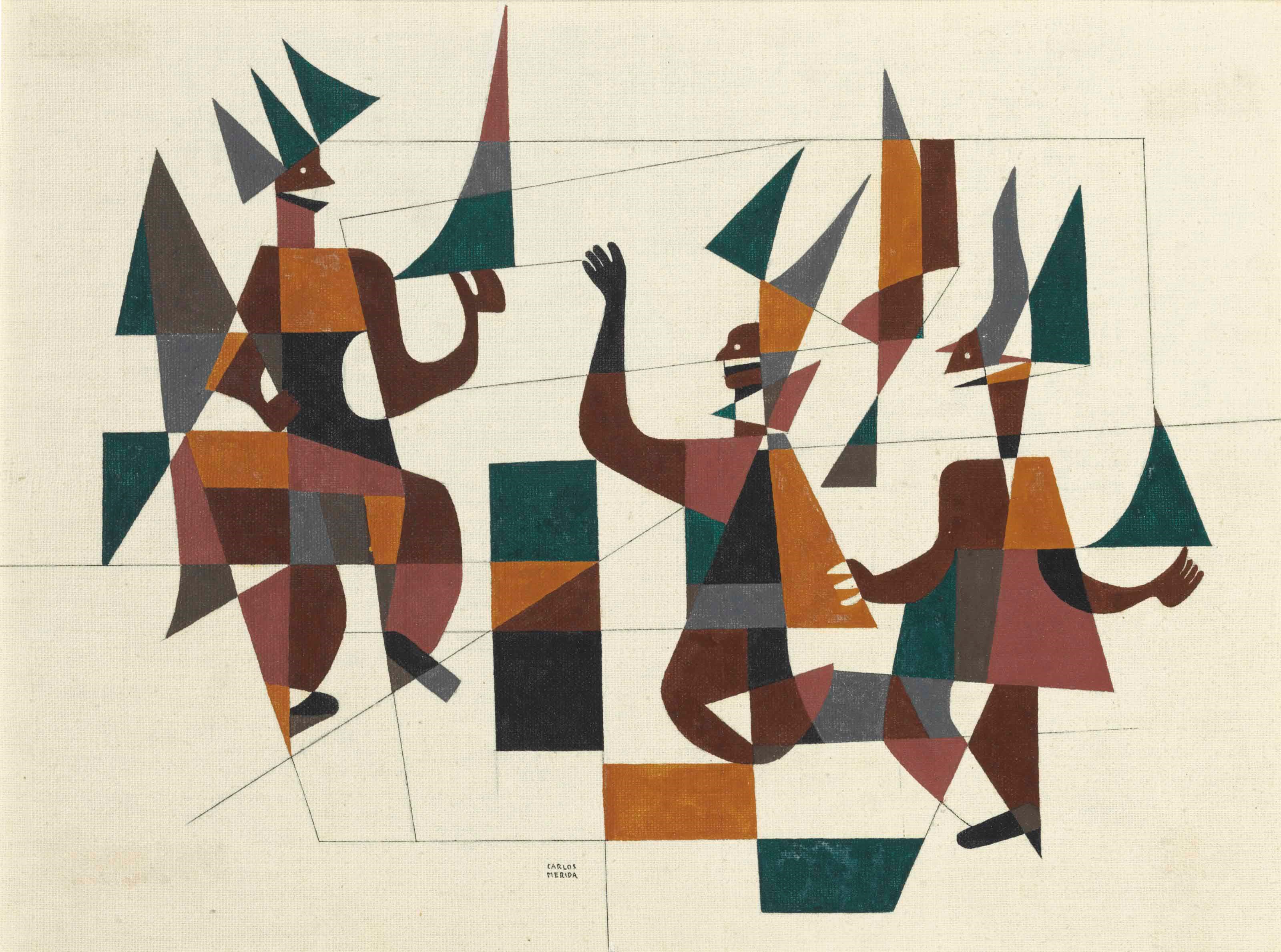Carlos Mérida (Guatemalan 1891-1984)