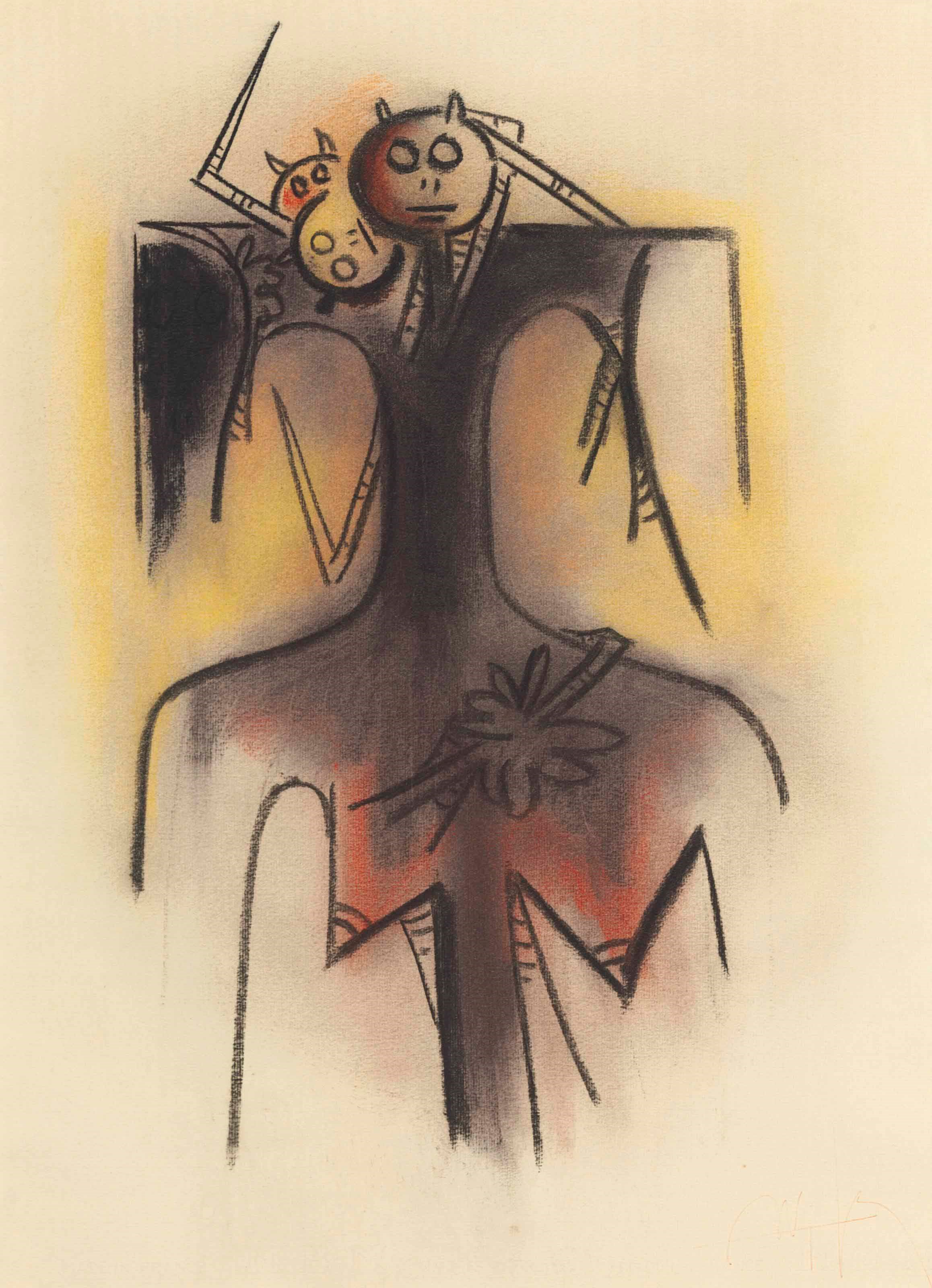 Wifredo Lam (Cuban 1902-1982)
