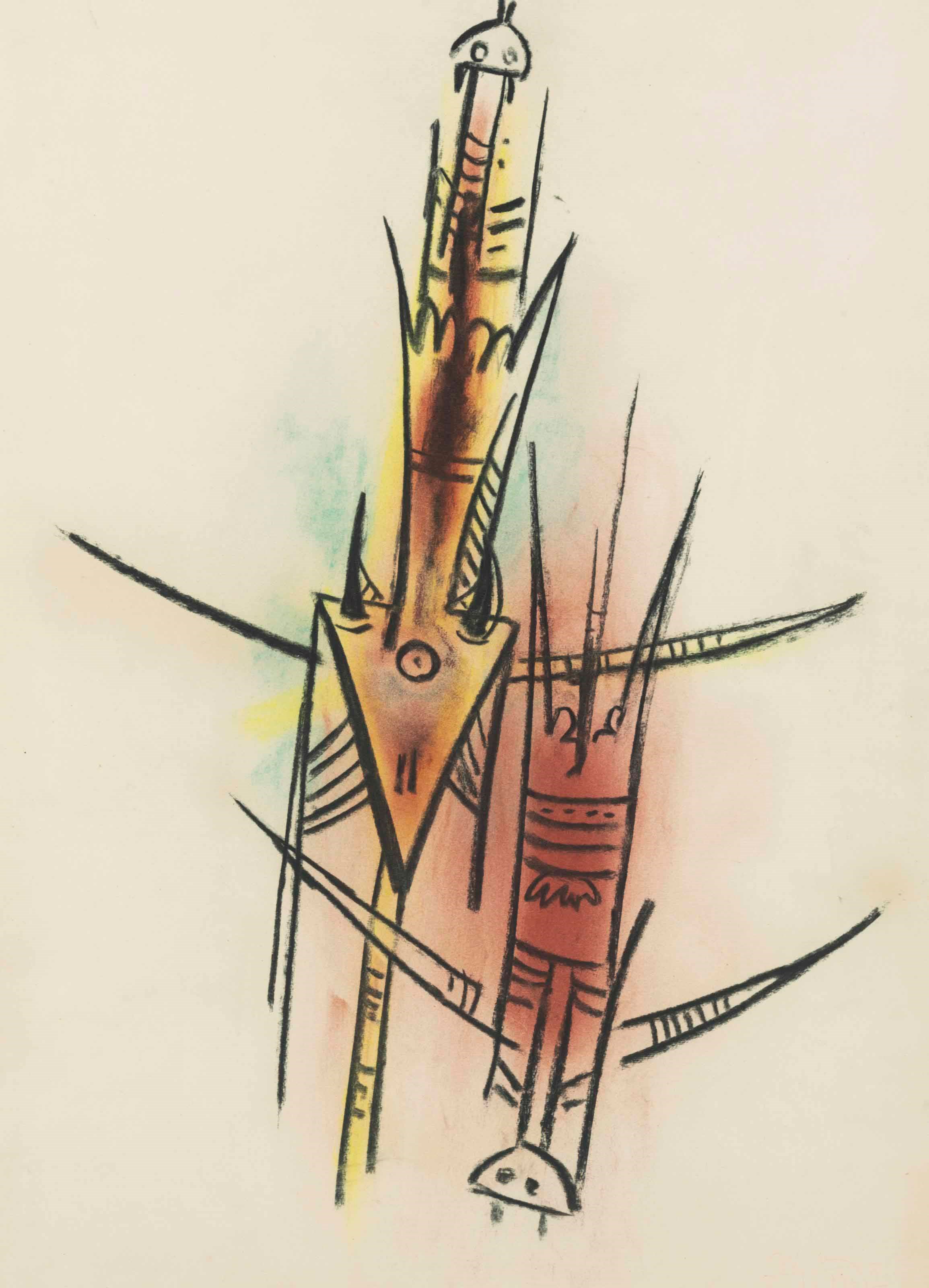 Wifredo Lam (Cuban 1902-1982)
