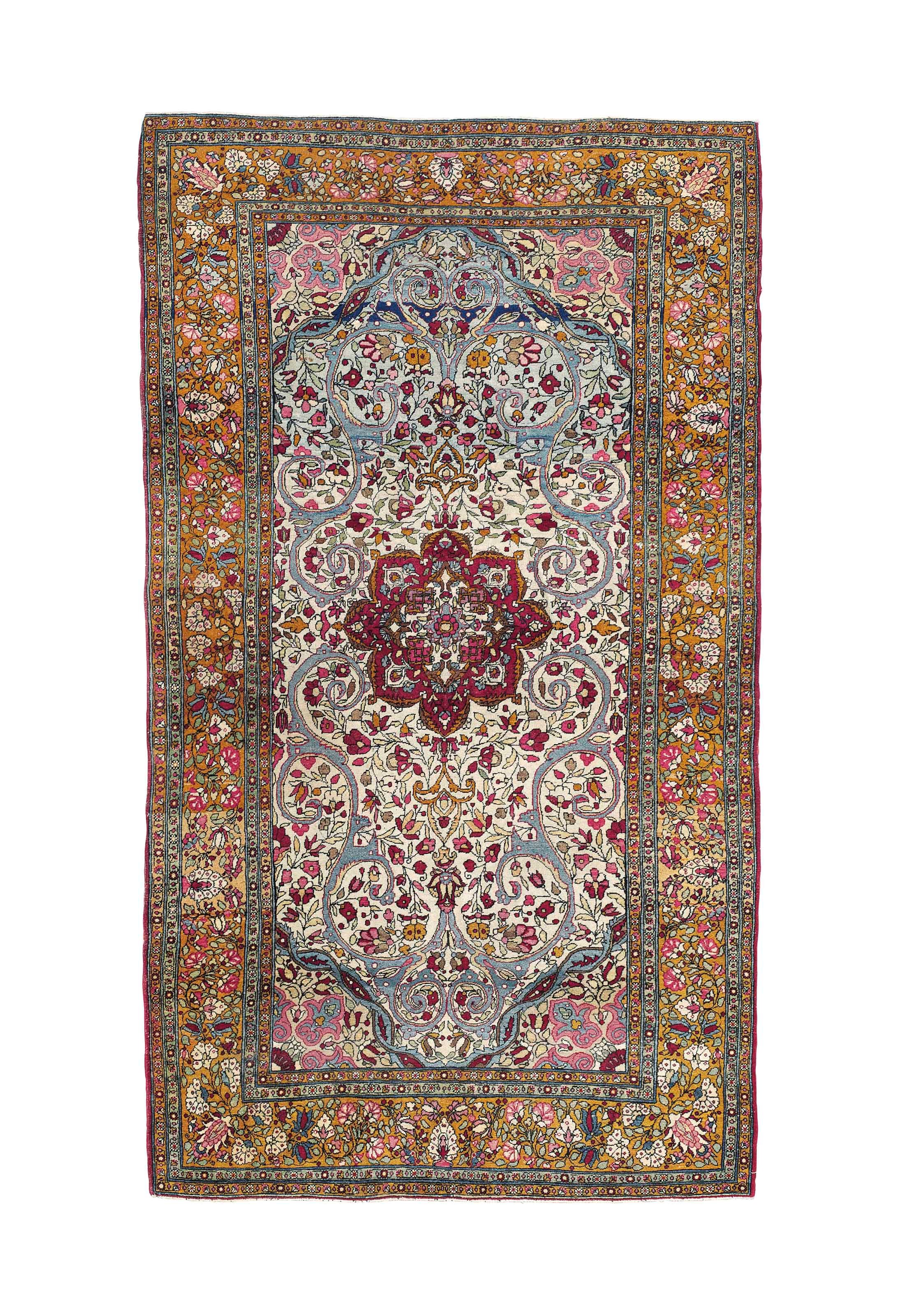 A fine kashan rug