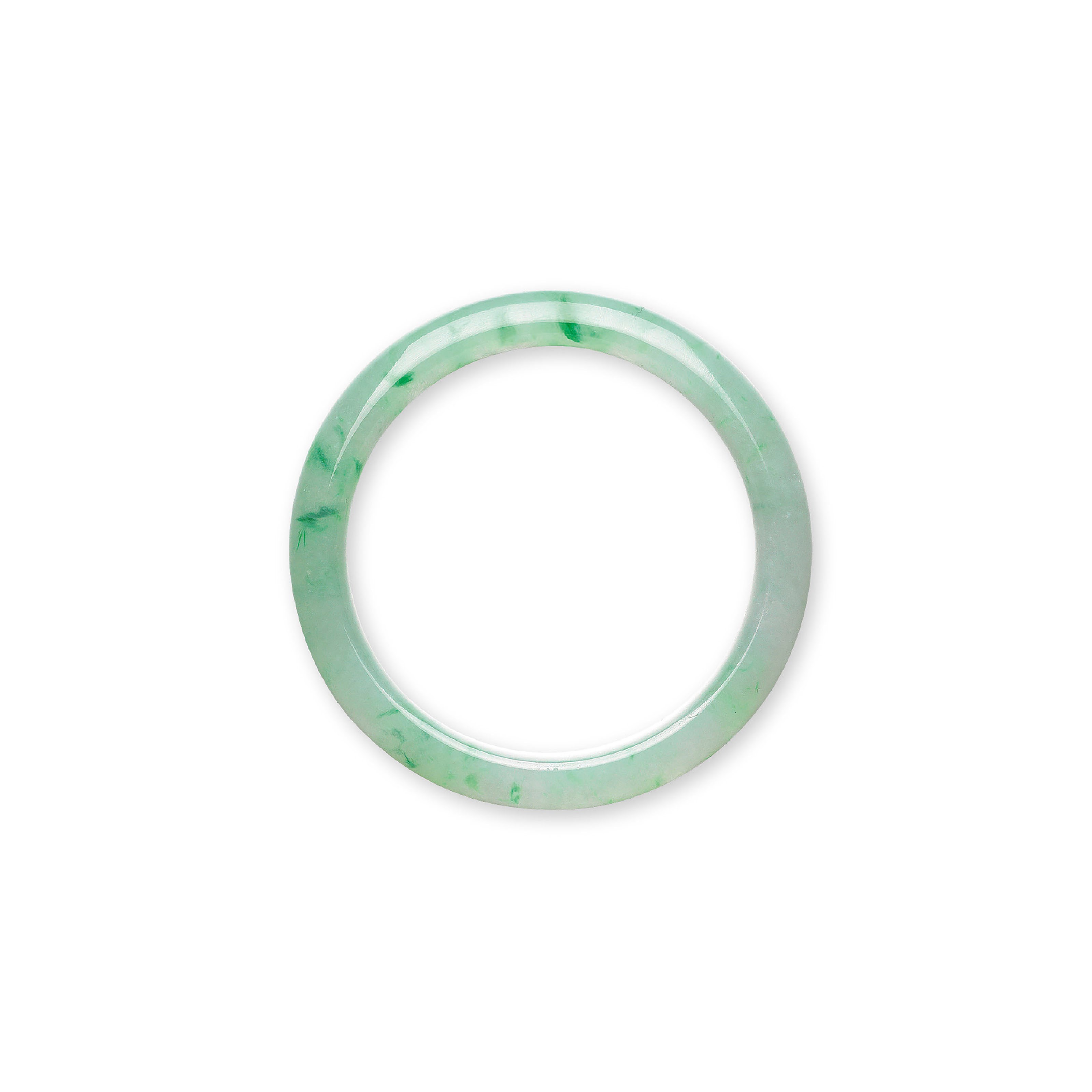 A JADEITE BANGLE