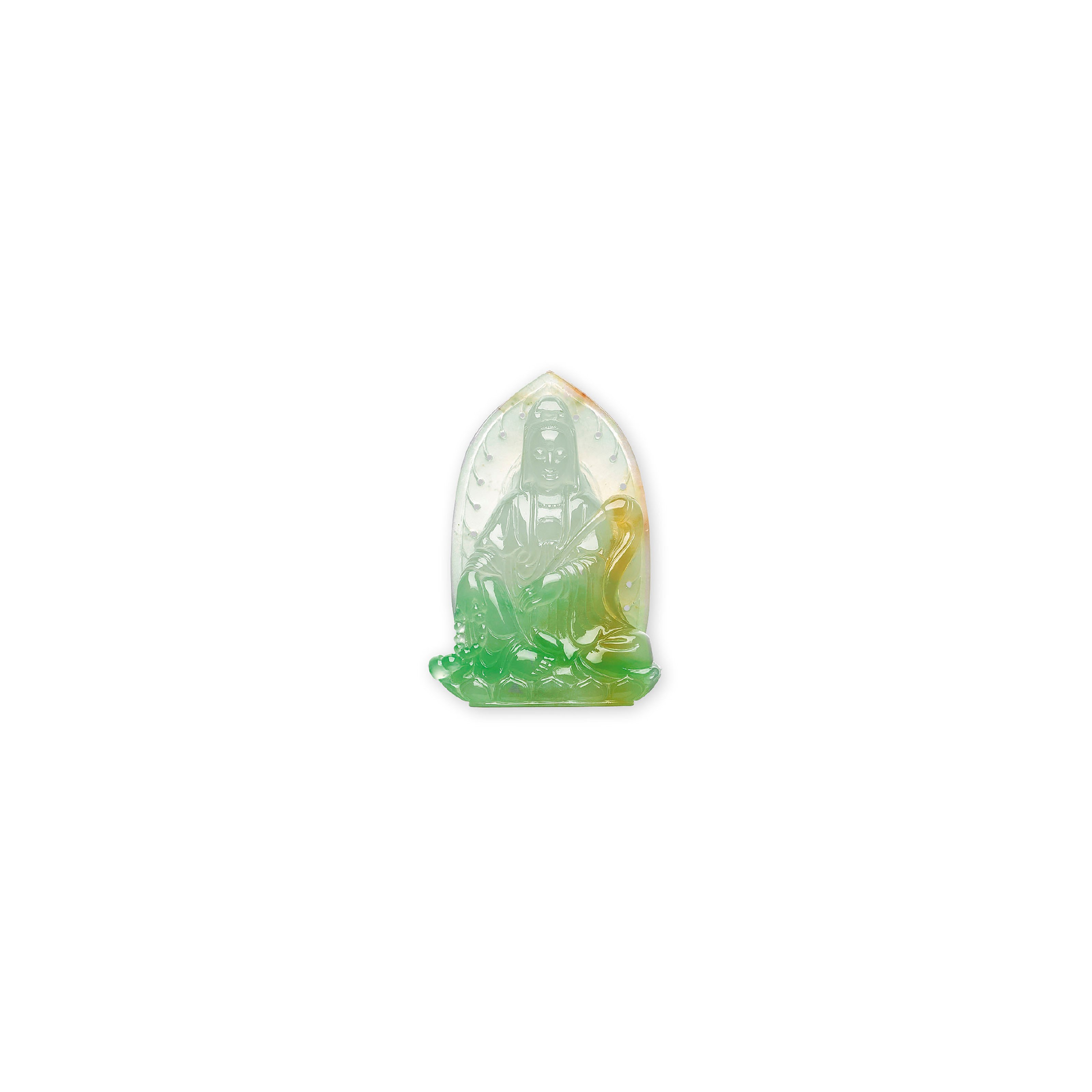 A JADEITE CARVING