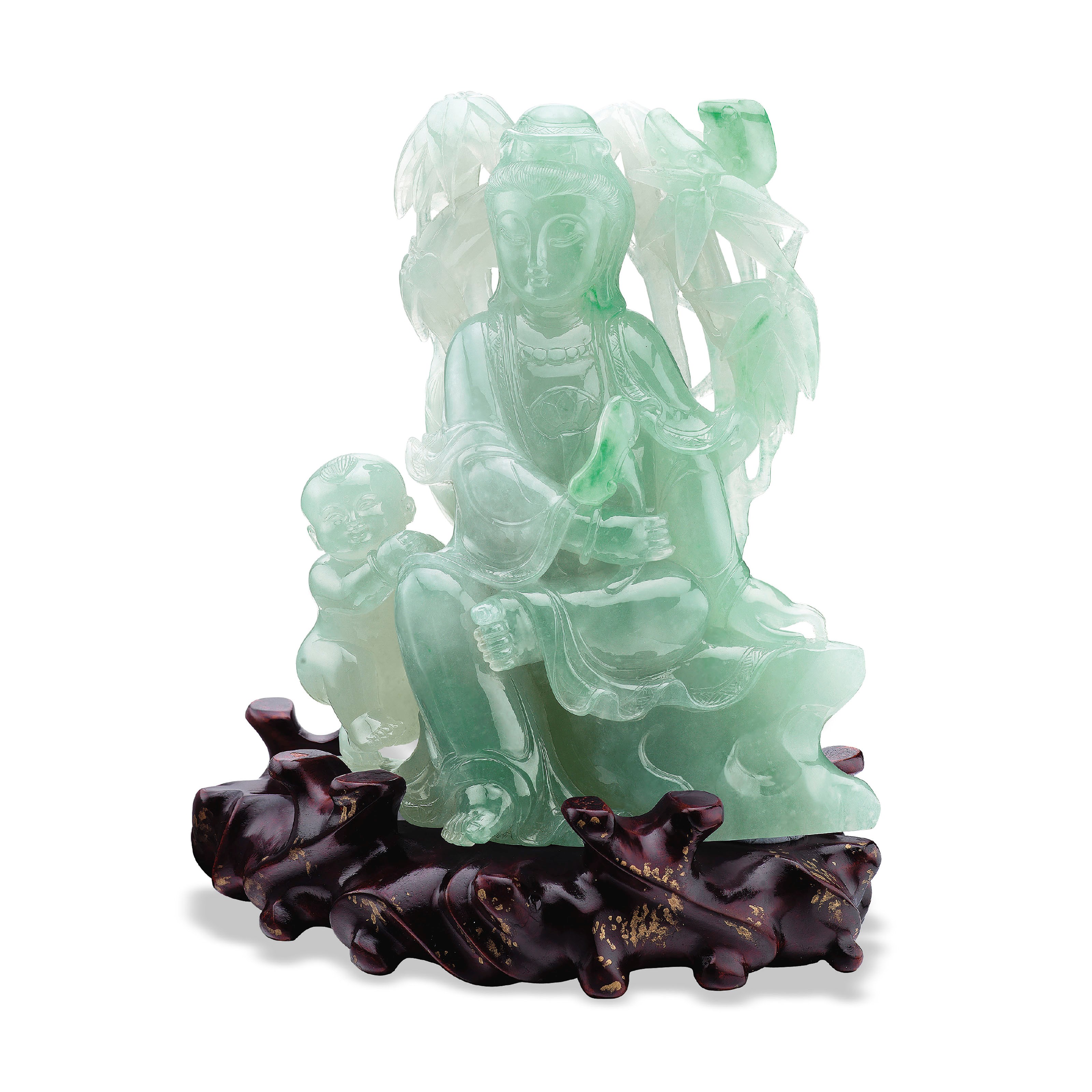 A JADEITE CARVING