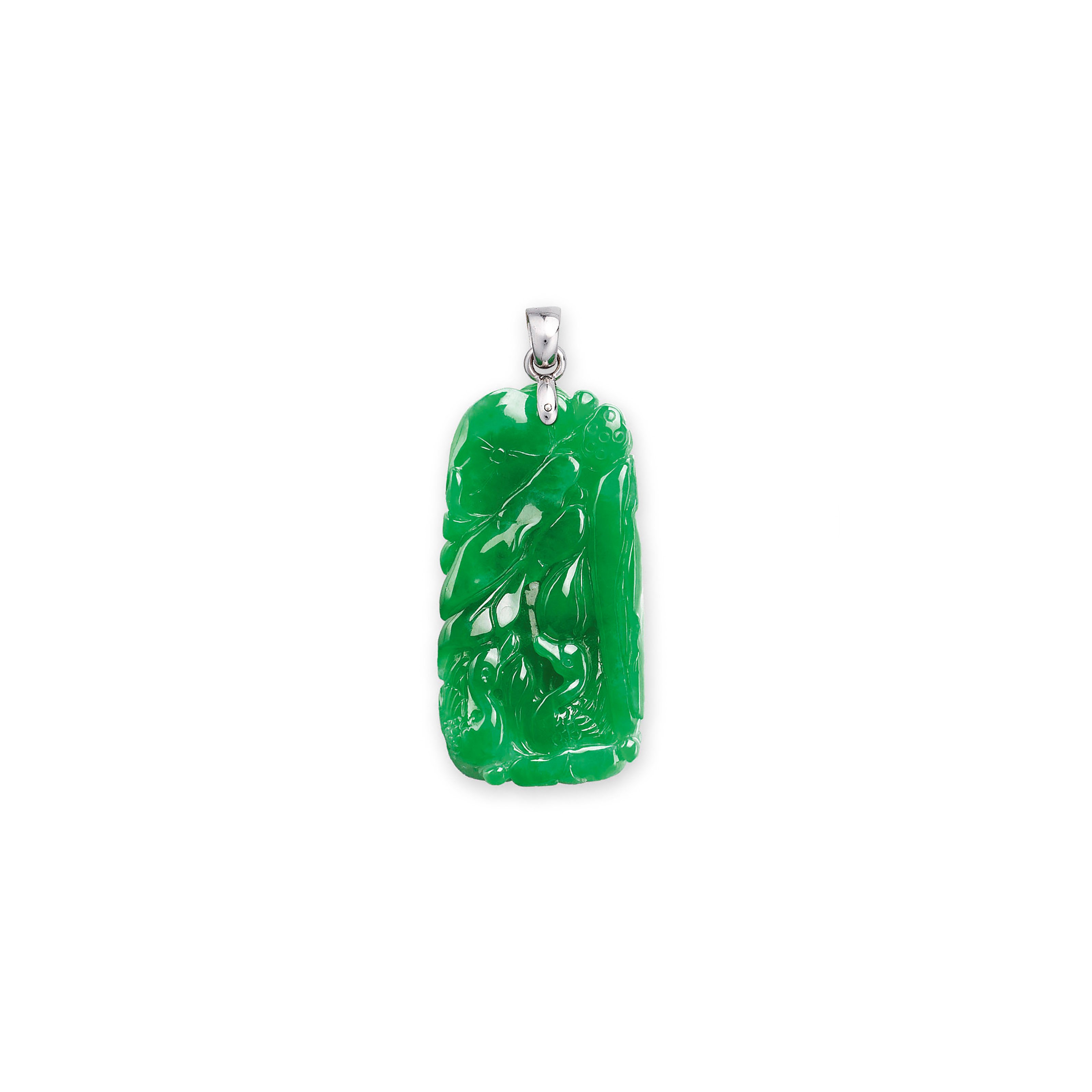 A JADEITE PENDANT