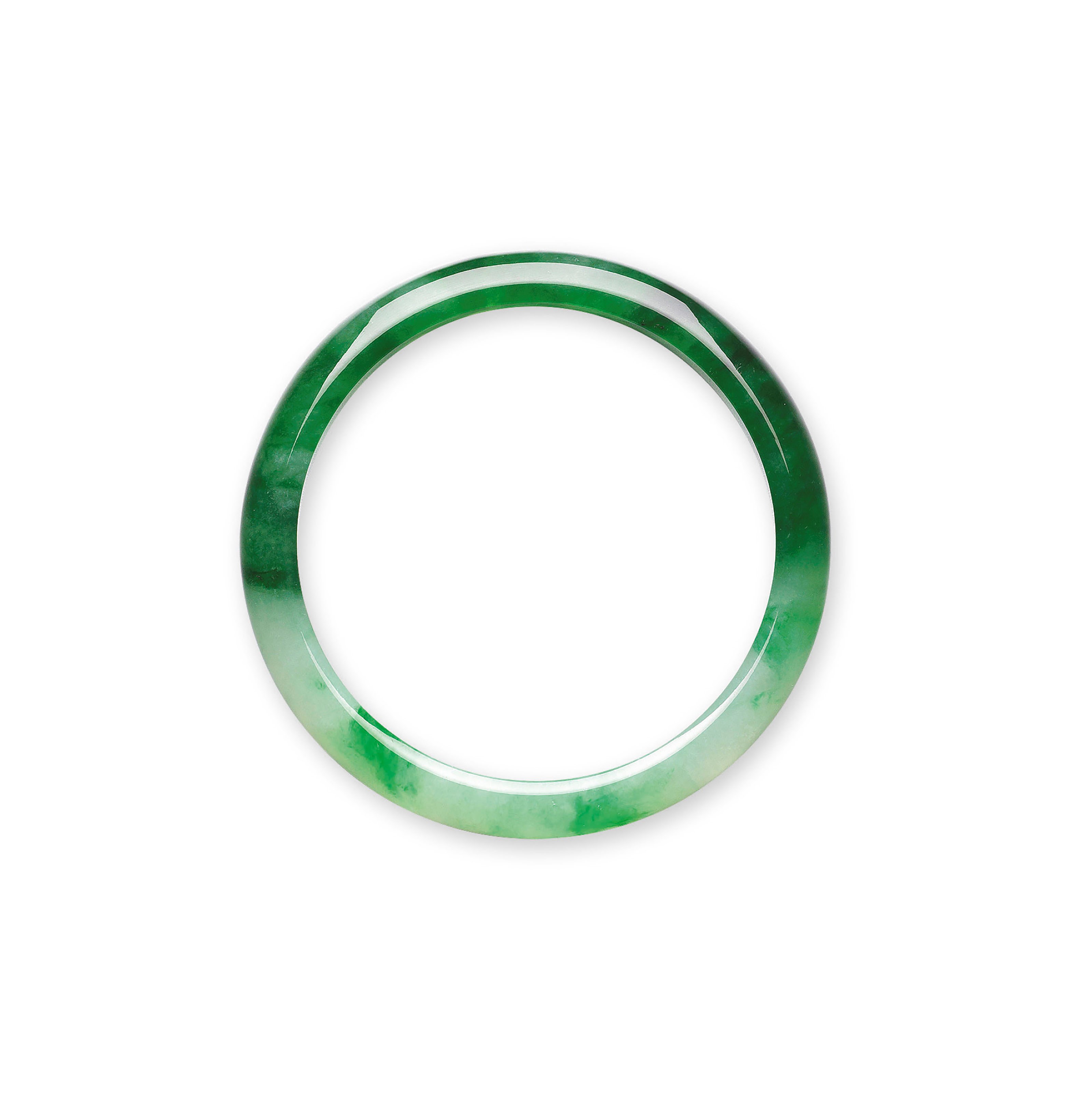 A JADEITE BANGLE