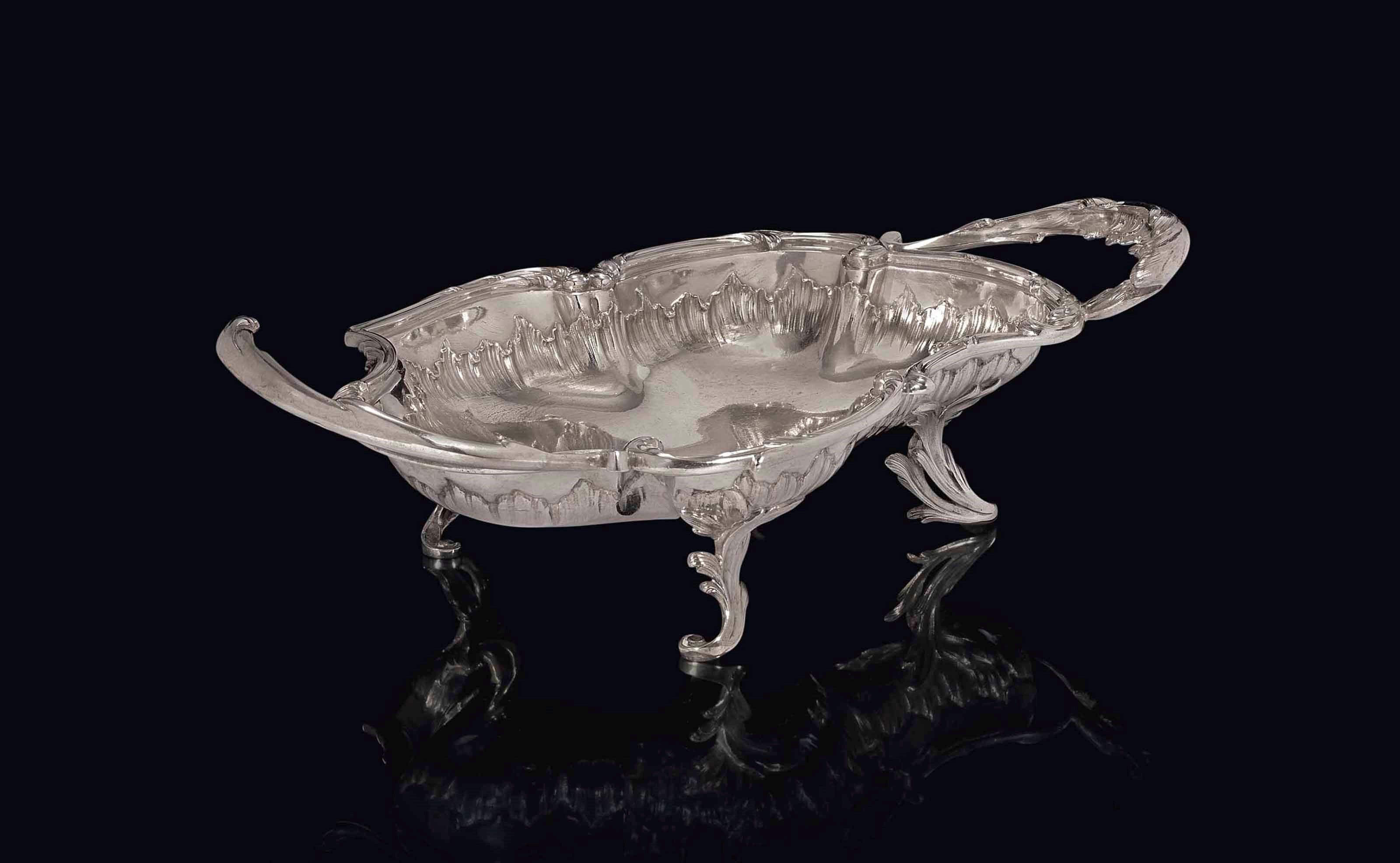 A SILVER TRAY