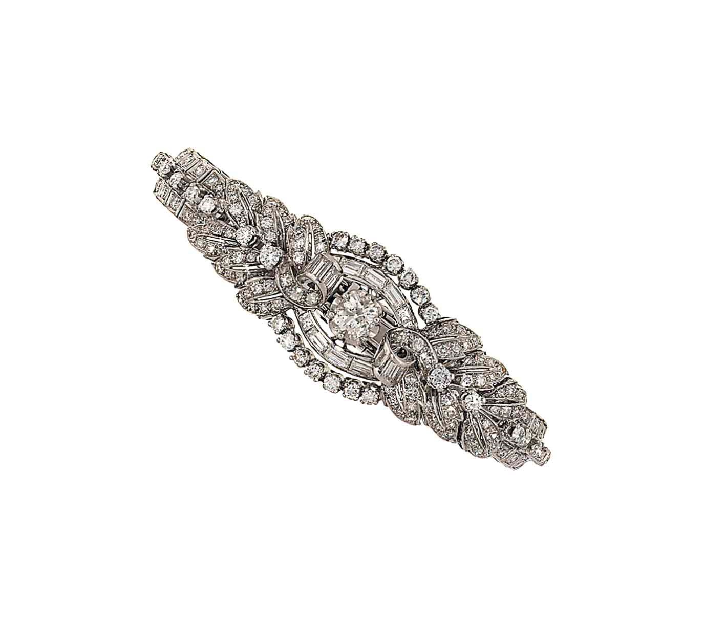 A diamond bracelet