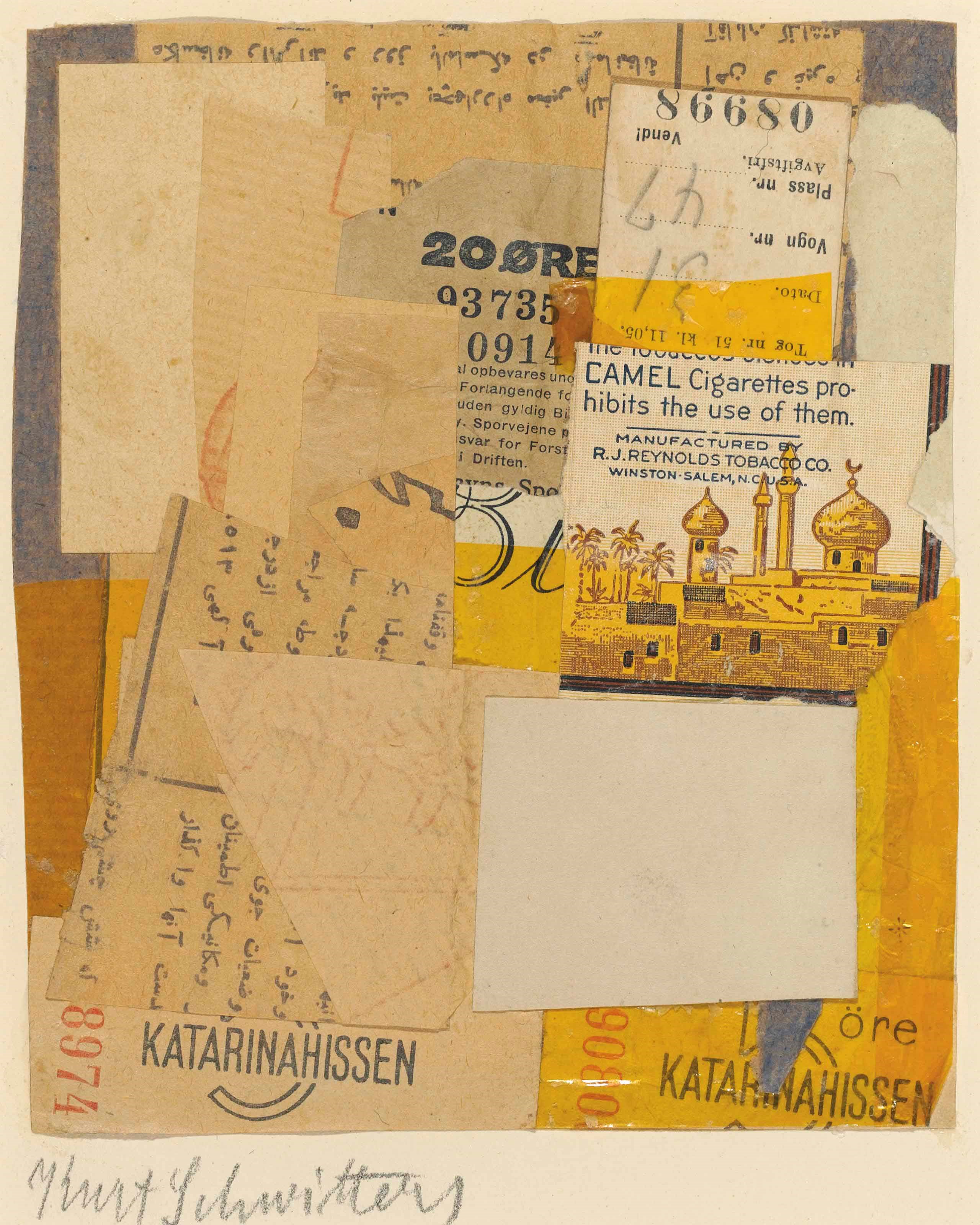 Kurt Schwitters (1887-1948)