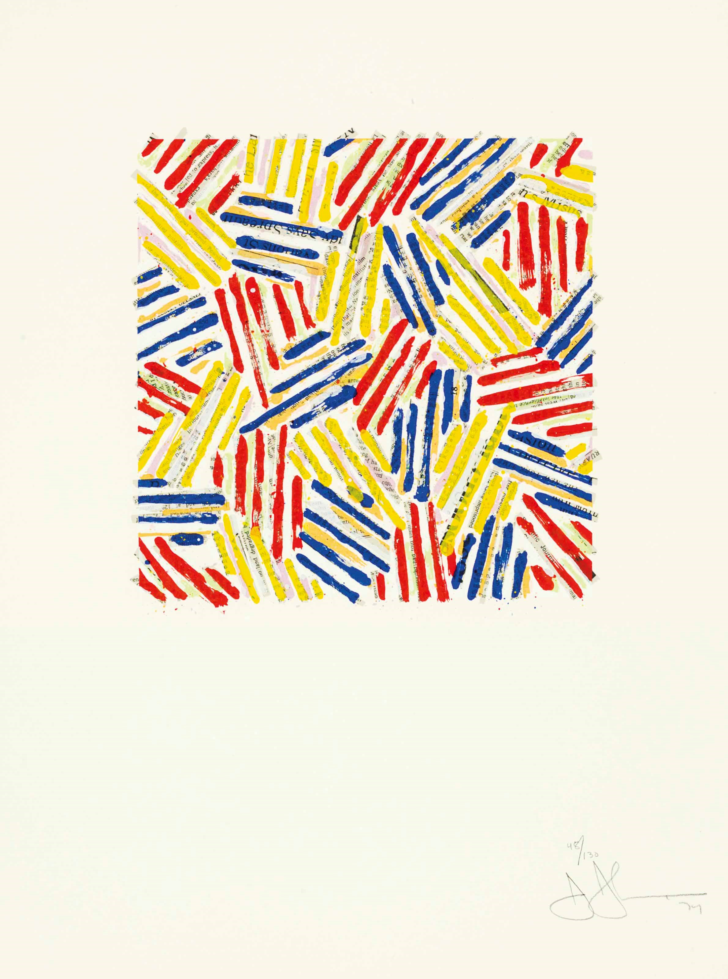 JASPER JOHNS (b. 1930)