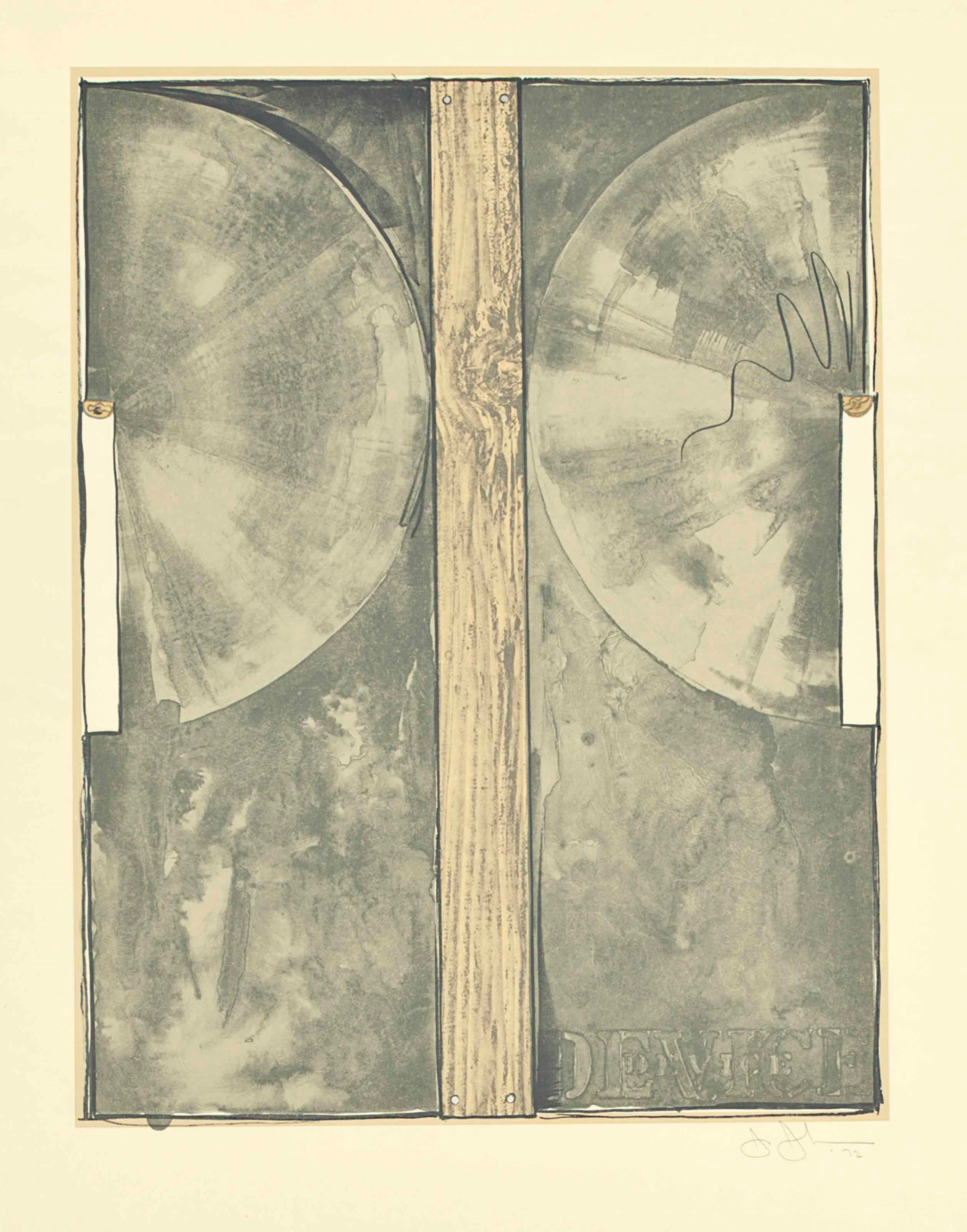 JASPER JOHNS (b. 1930)