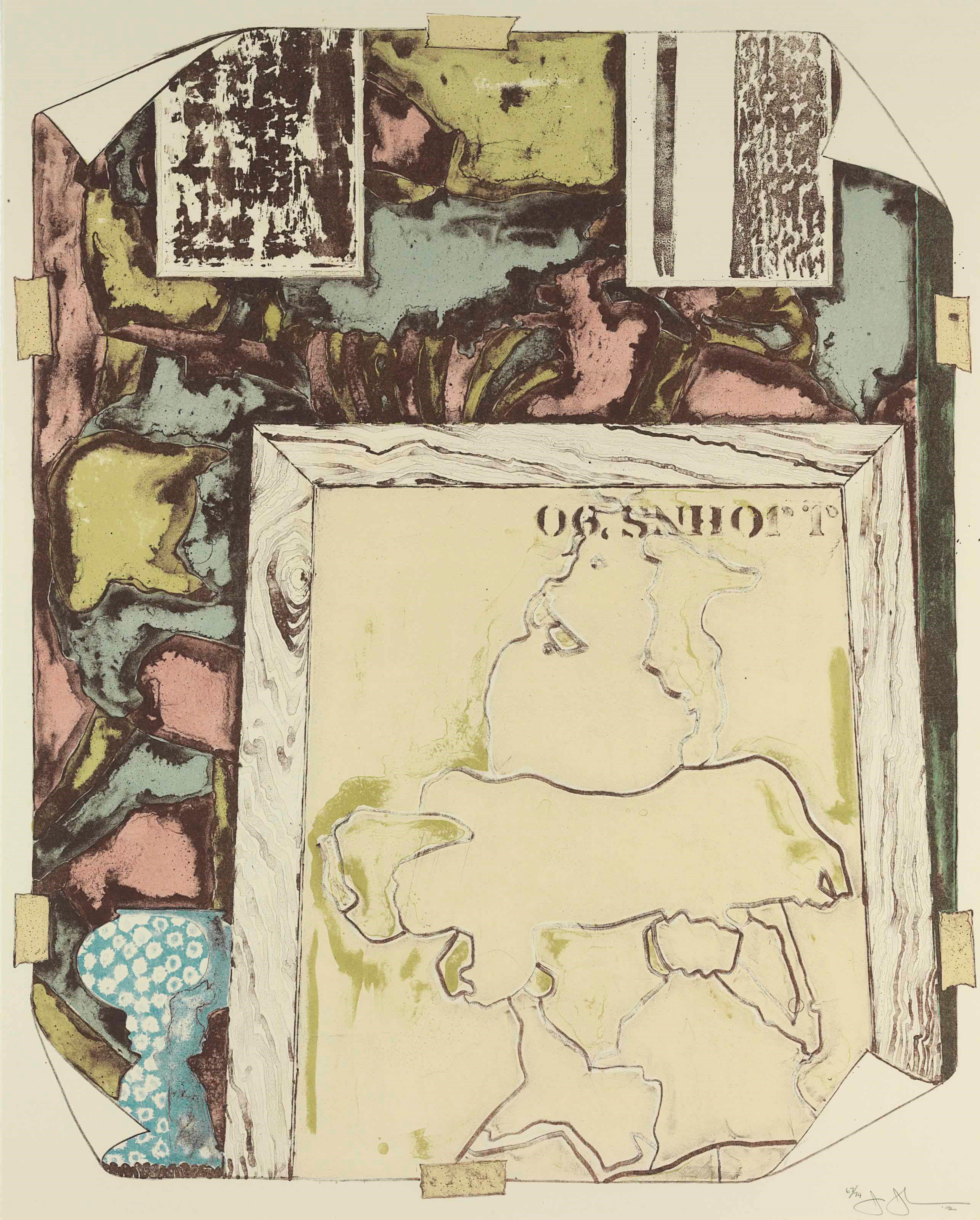 JASPER JOHNS (b. 1930)