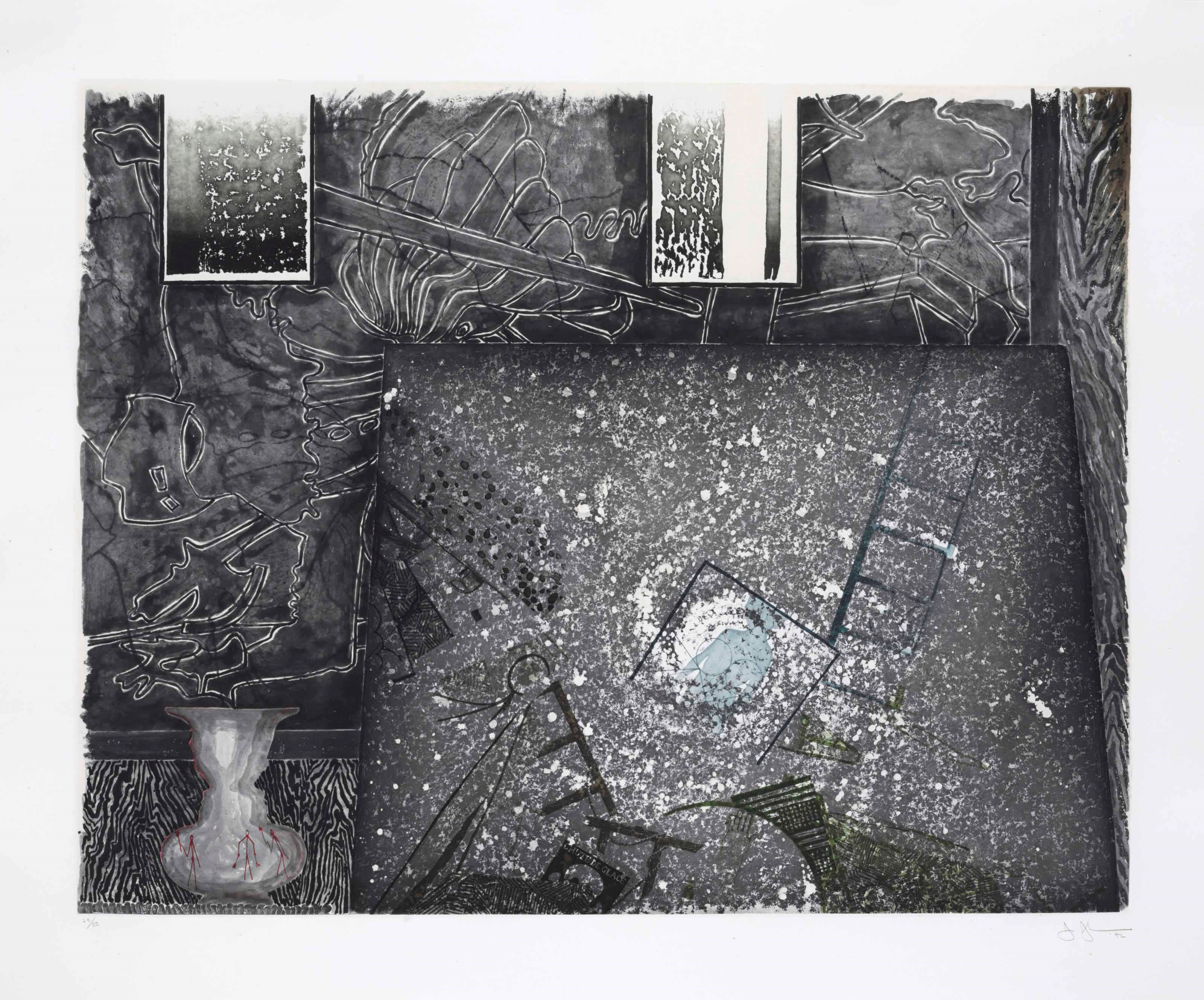 JASPER JOHNS (b. 1930)