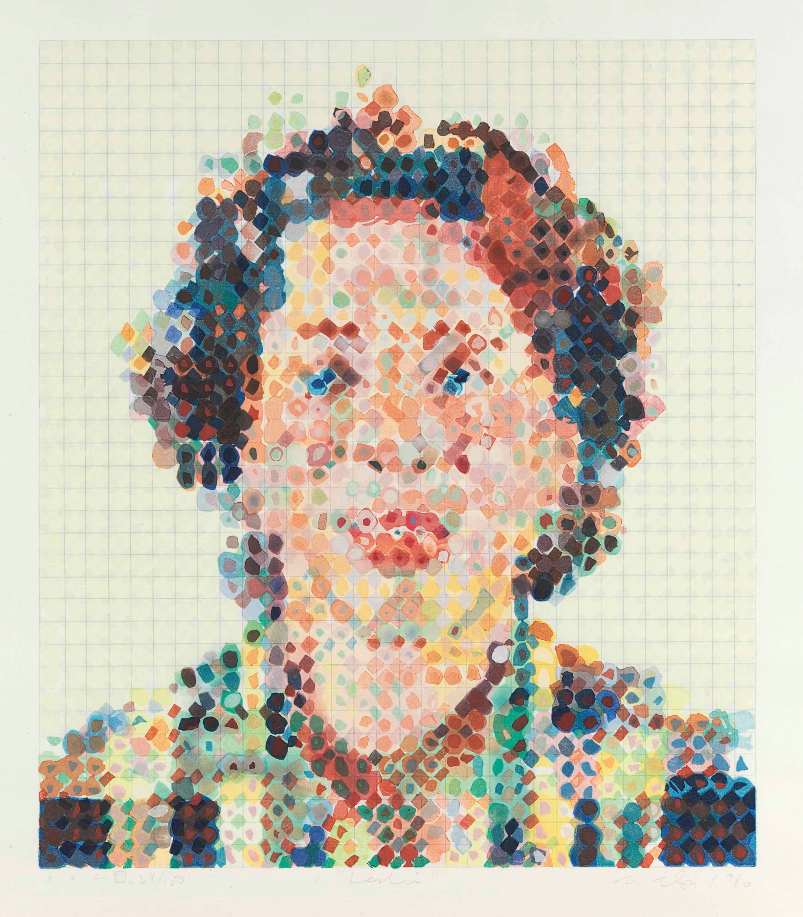 CHUCK CLOSE (b. 1940)