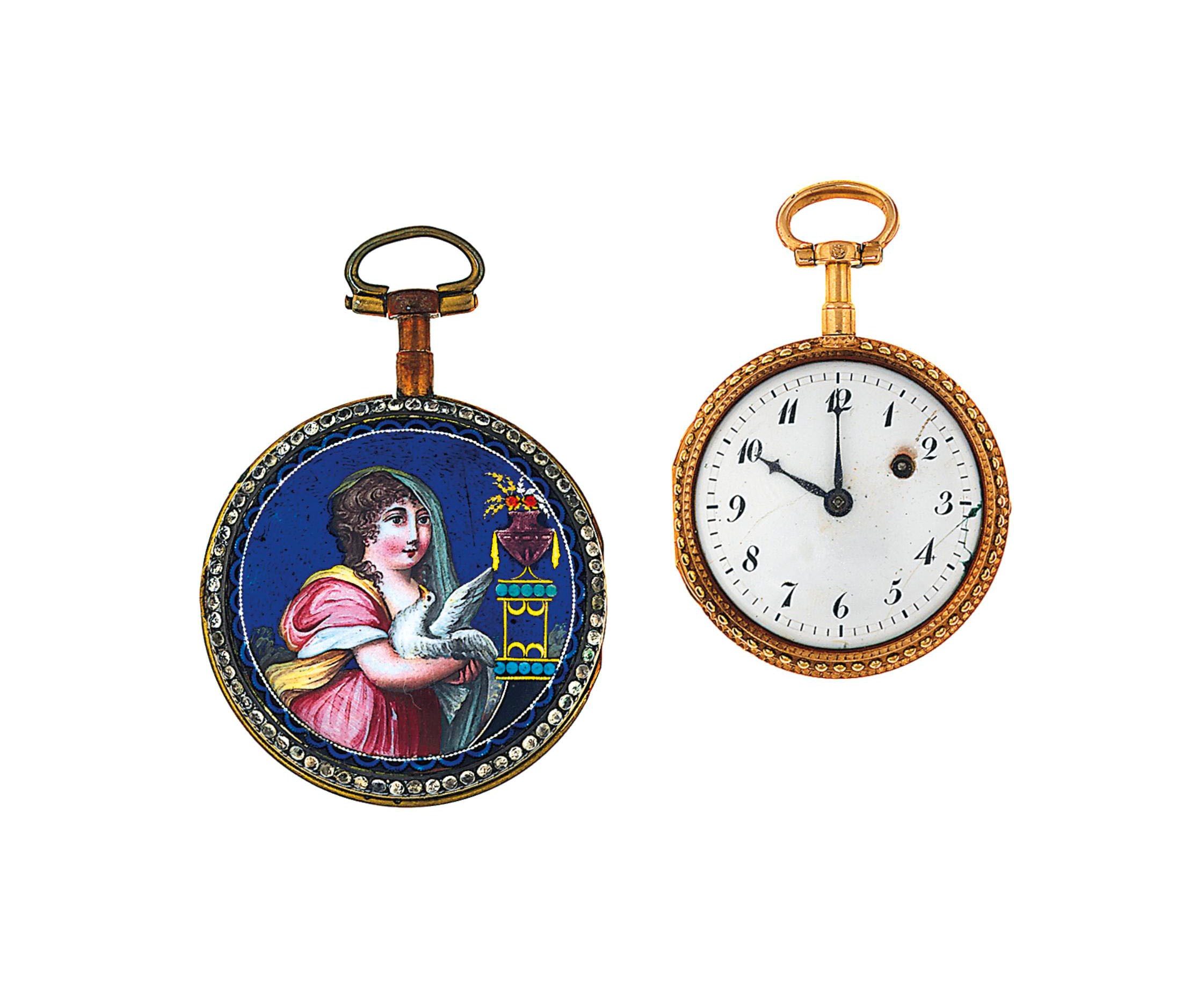 Two antique pocket watches