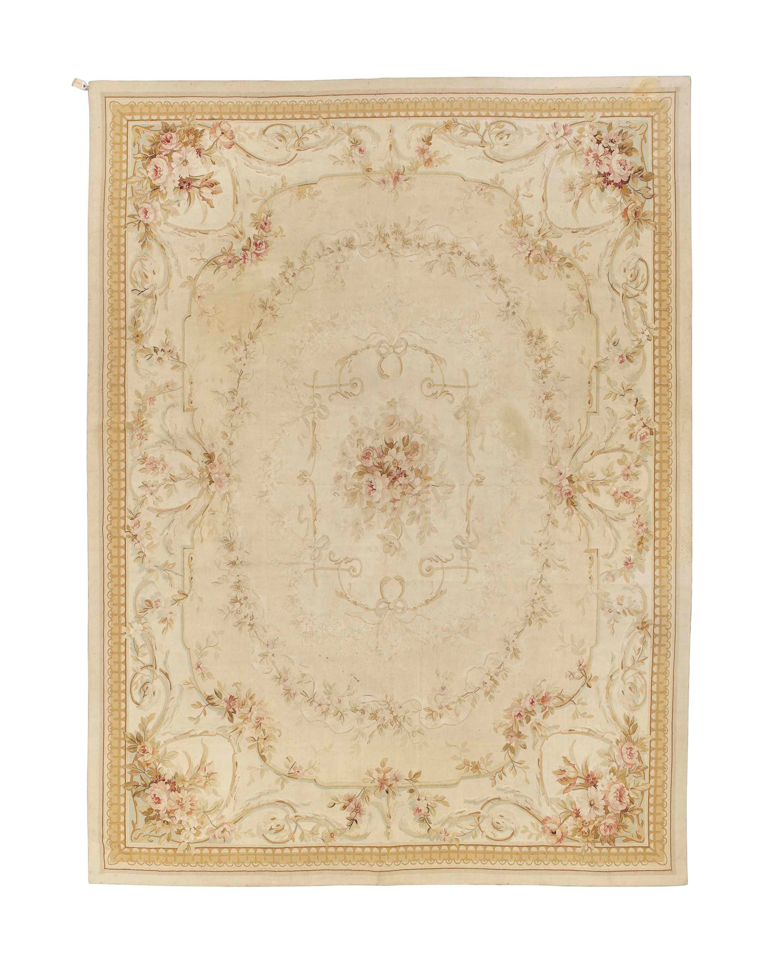 A fine Aubusson carpet